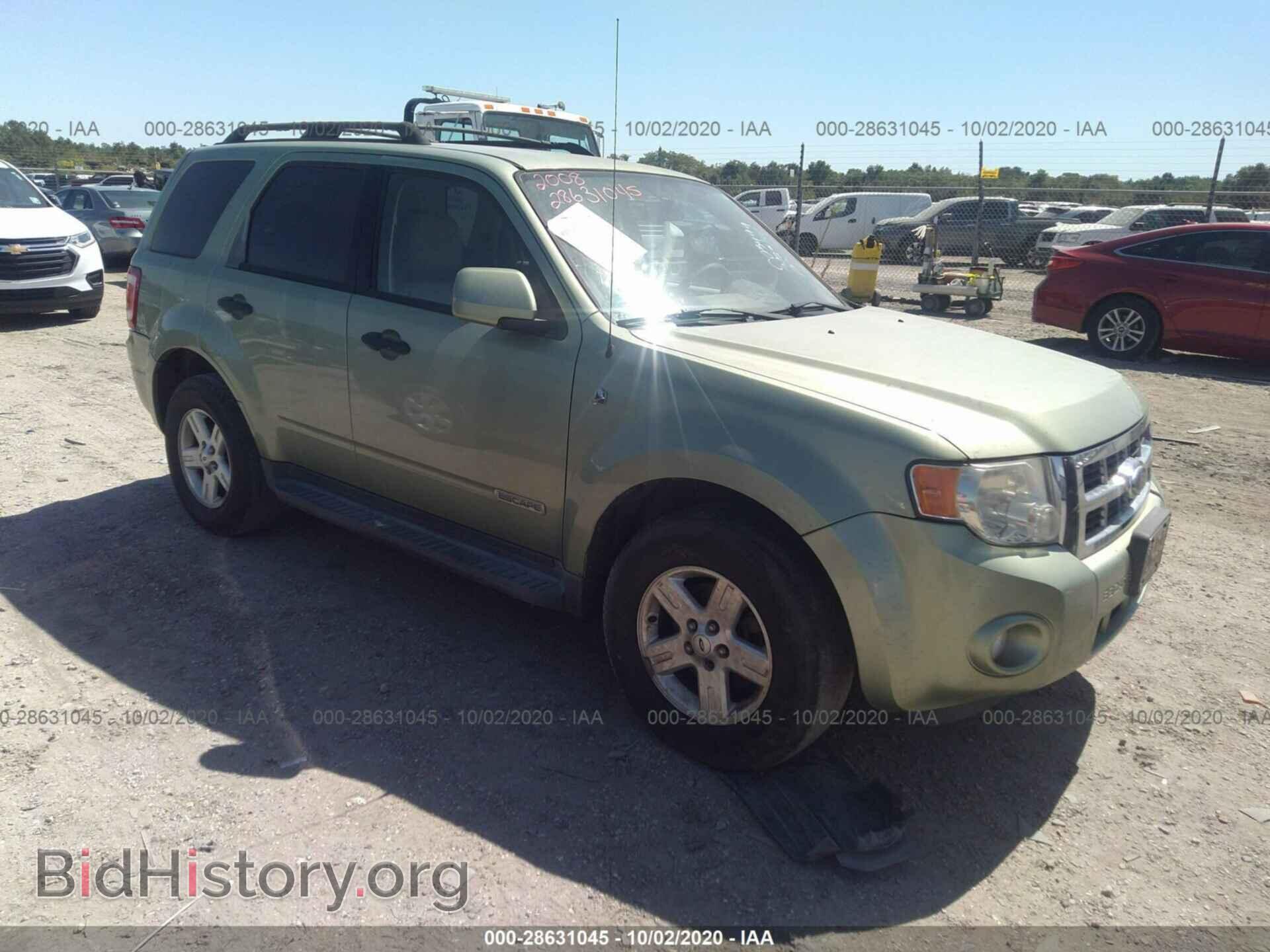 Фотография 1FMCU59H68KC05499 - FORD ESCAPE 2008