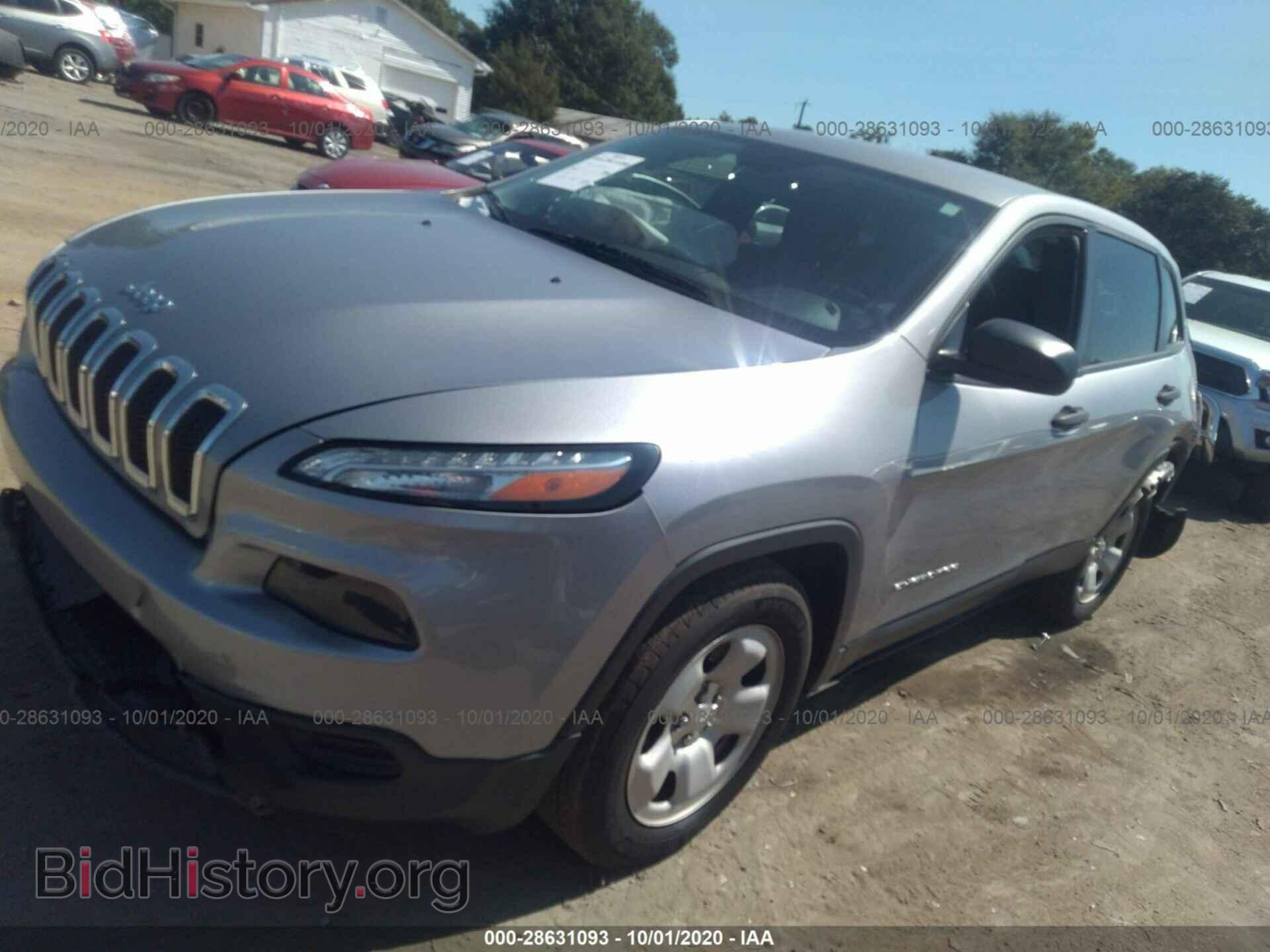 2014 JEEP CHEROKEE - VIN: 1C4PJLAB4EW126461 - Фото 2