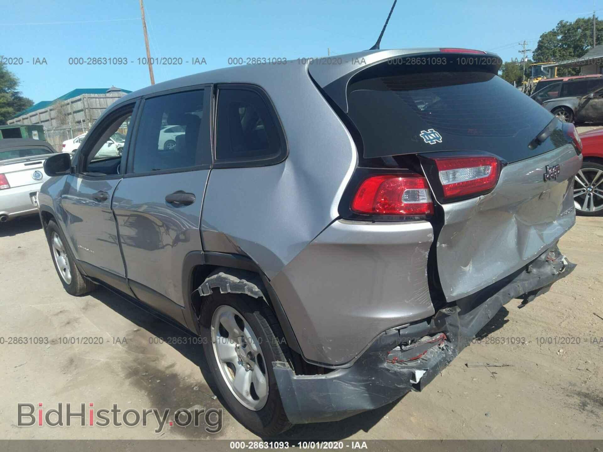 2014 JEEP CHEROKEE - VIN: 1C4PJLAB4EW126461 - Фото 3