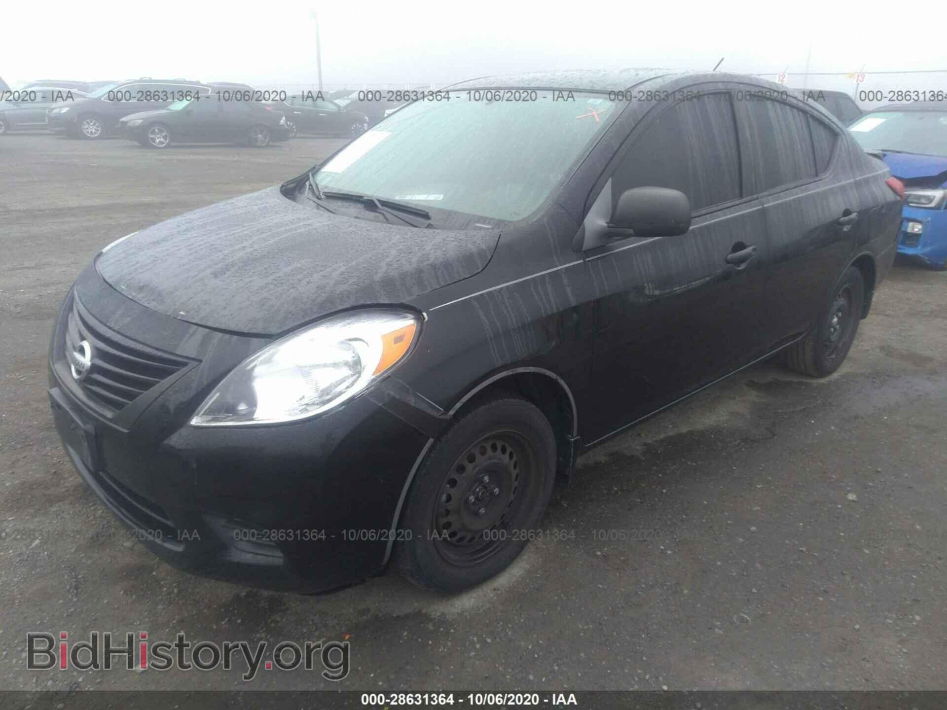 2014 NISSAN VERSA - VIN: 3N1CN7AP4EL865473 - Фото 2