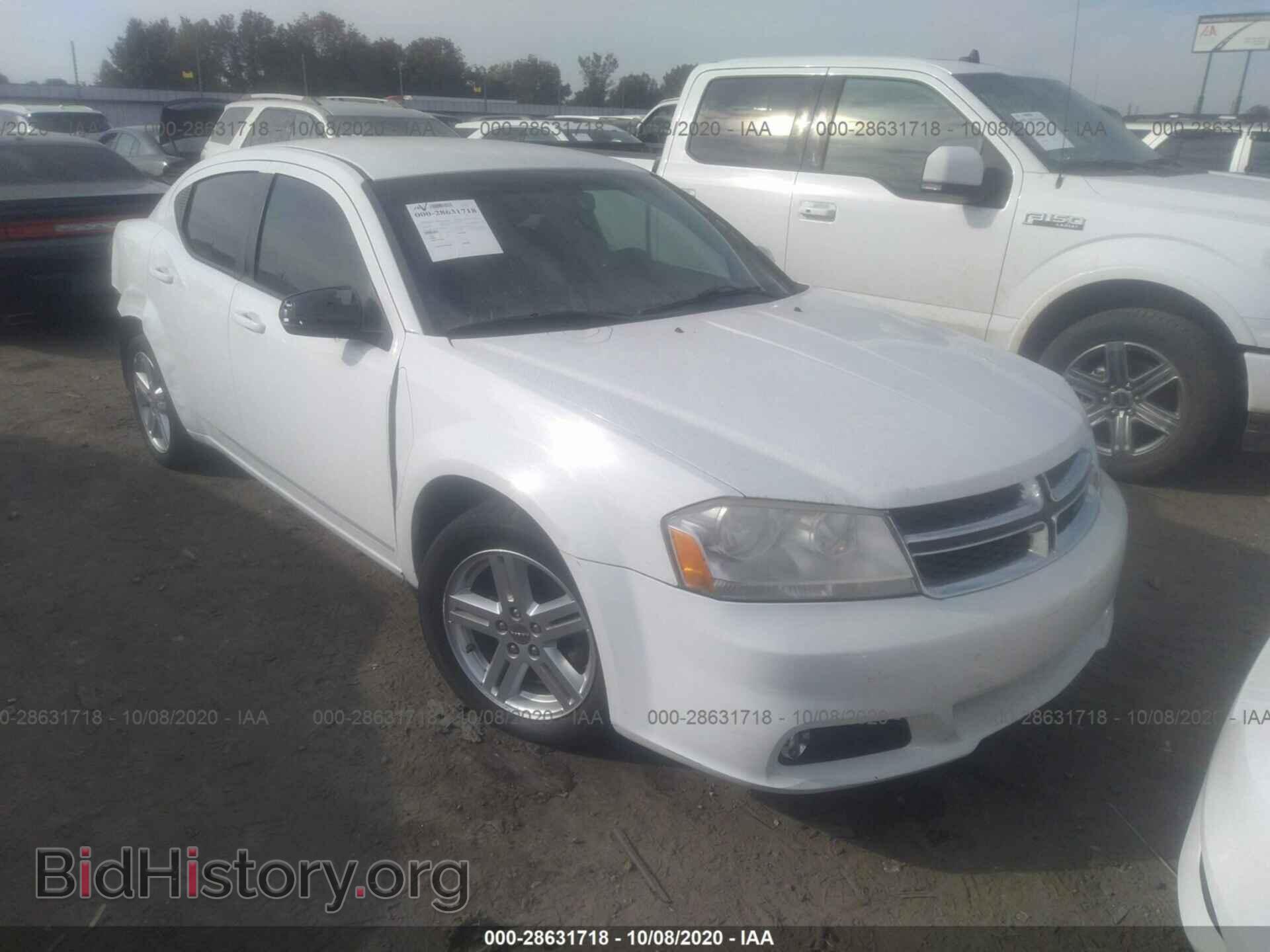 Фотография 1C3CDZCB2DN664106 - DODGE AVENGER 2013