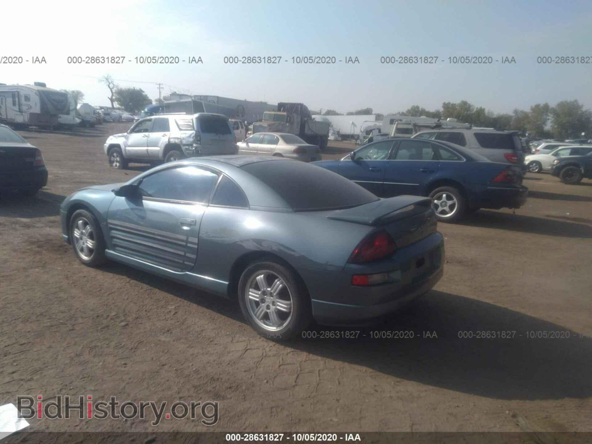 2000 MITSUBISHI ECLIPSE - VIN: 4A3AC84L6YE178926 - Фото 3