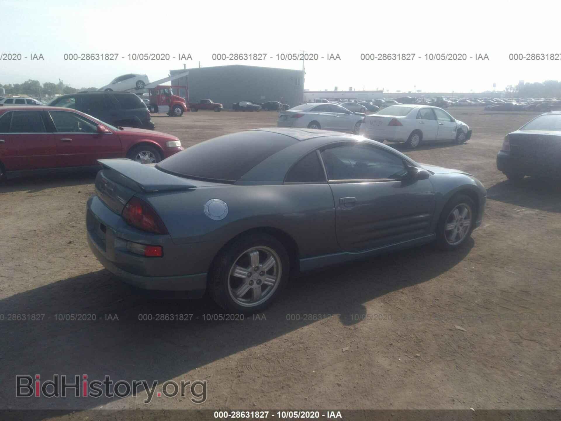 2000 MITSUBISHI ECLIPSE - VIN: 4A3AC84L6YE178926 - Фото 4