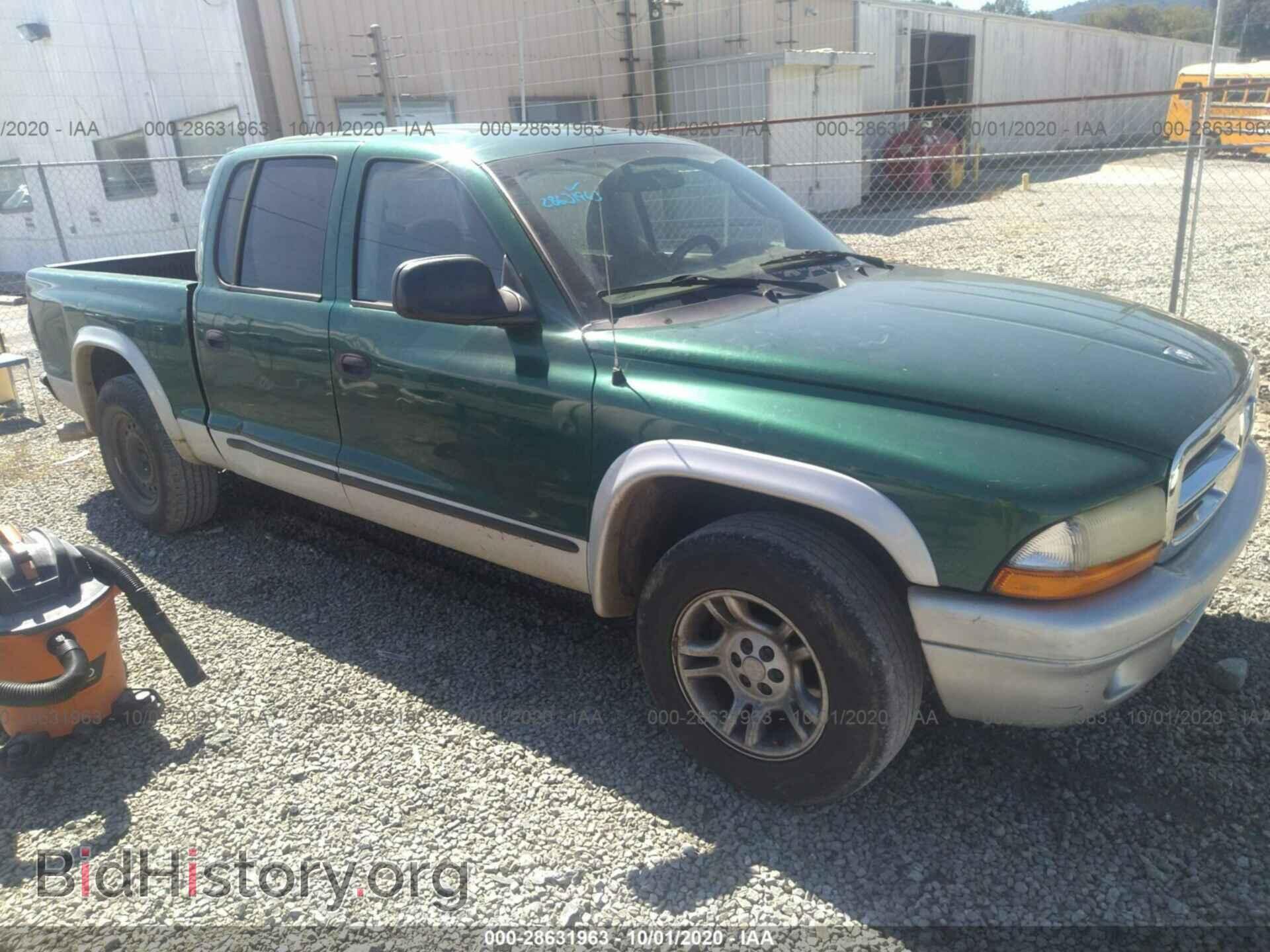 Photo 1D7HL48N64S524447 - DODGE DAKOTA 2004