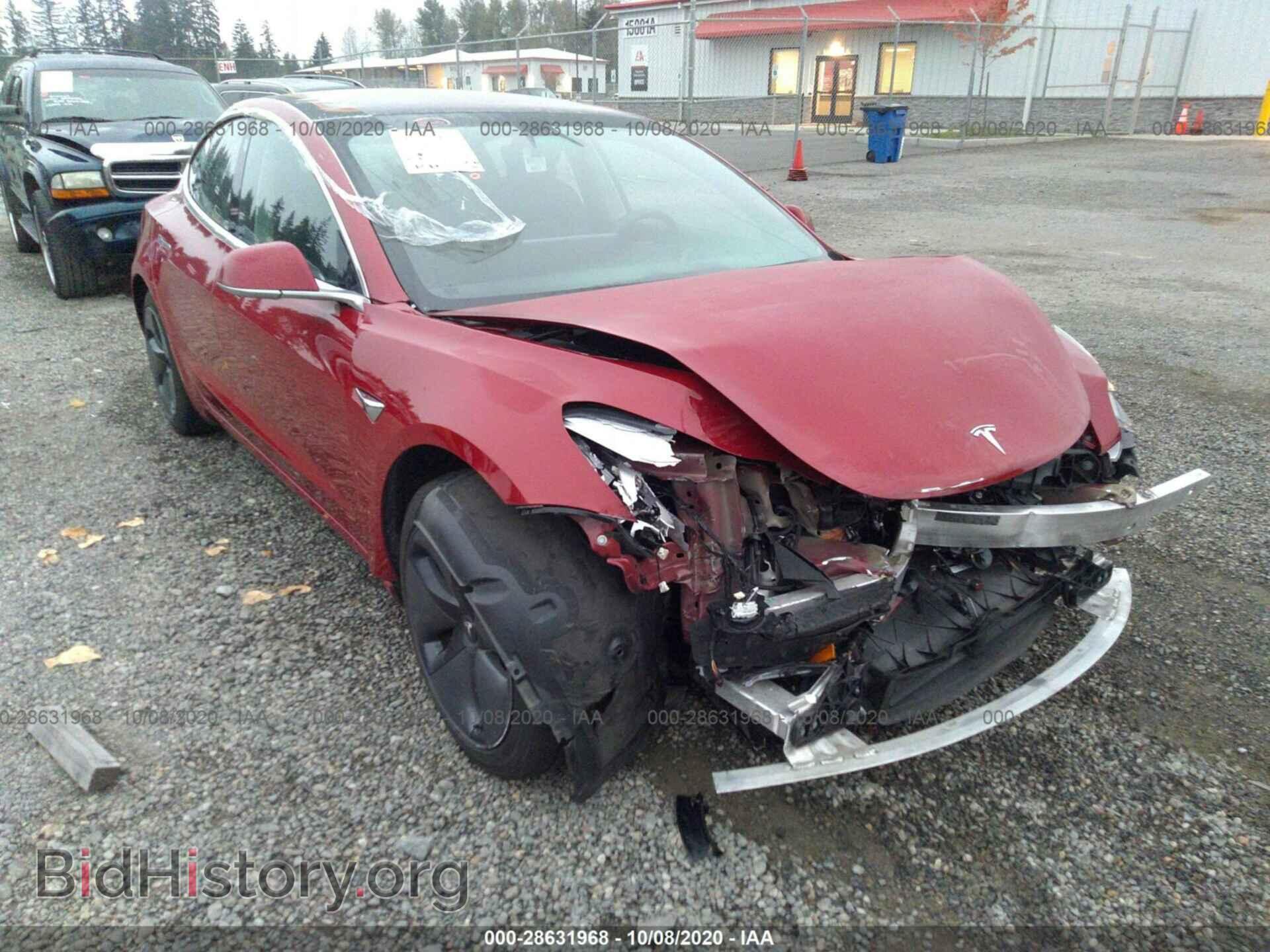 Photo 5YJ3E1EA5JF058601 - TESLA MODEL 3 2018