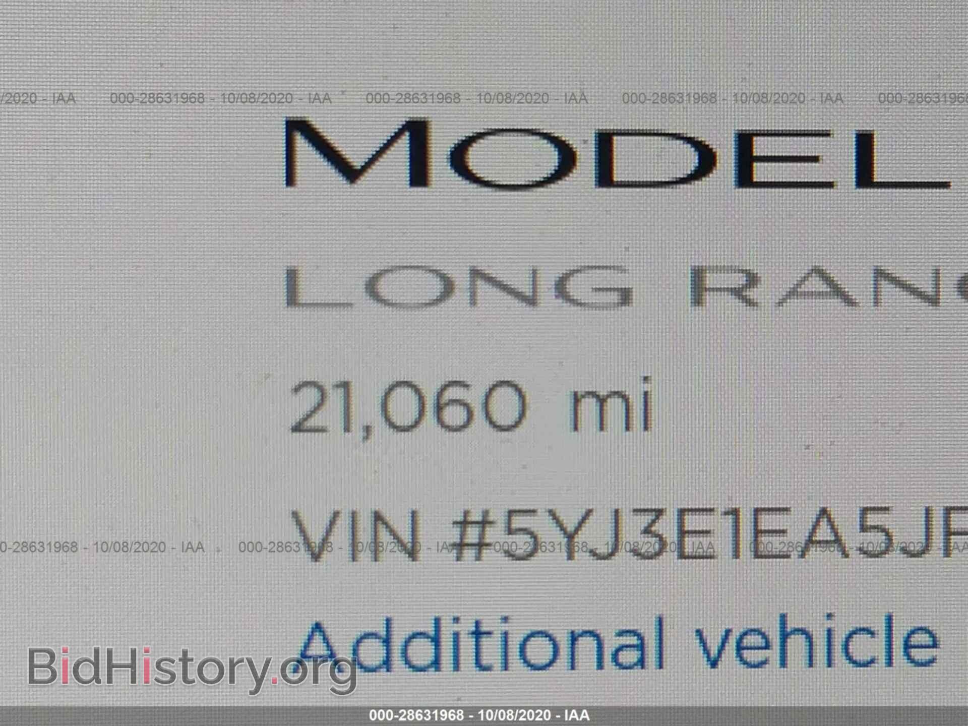2018 TESLA MODEL 3 - VIN: 5YJ3E1EA5JF058601 - Photo 7