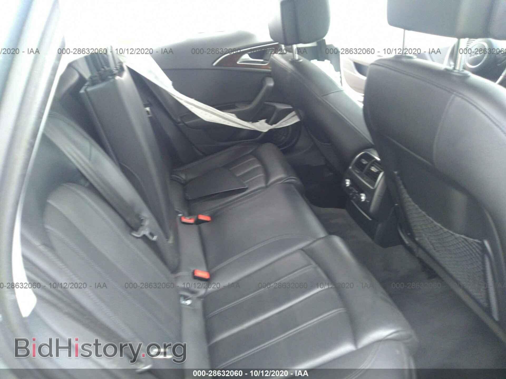 2012 AUDI A6 - VIN: WAUBGAFC4CN005394 - Фото 8