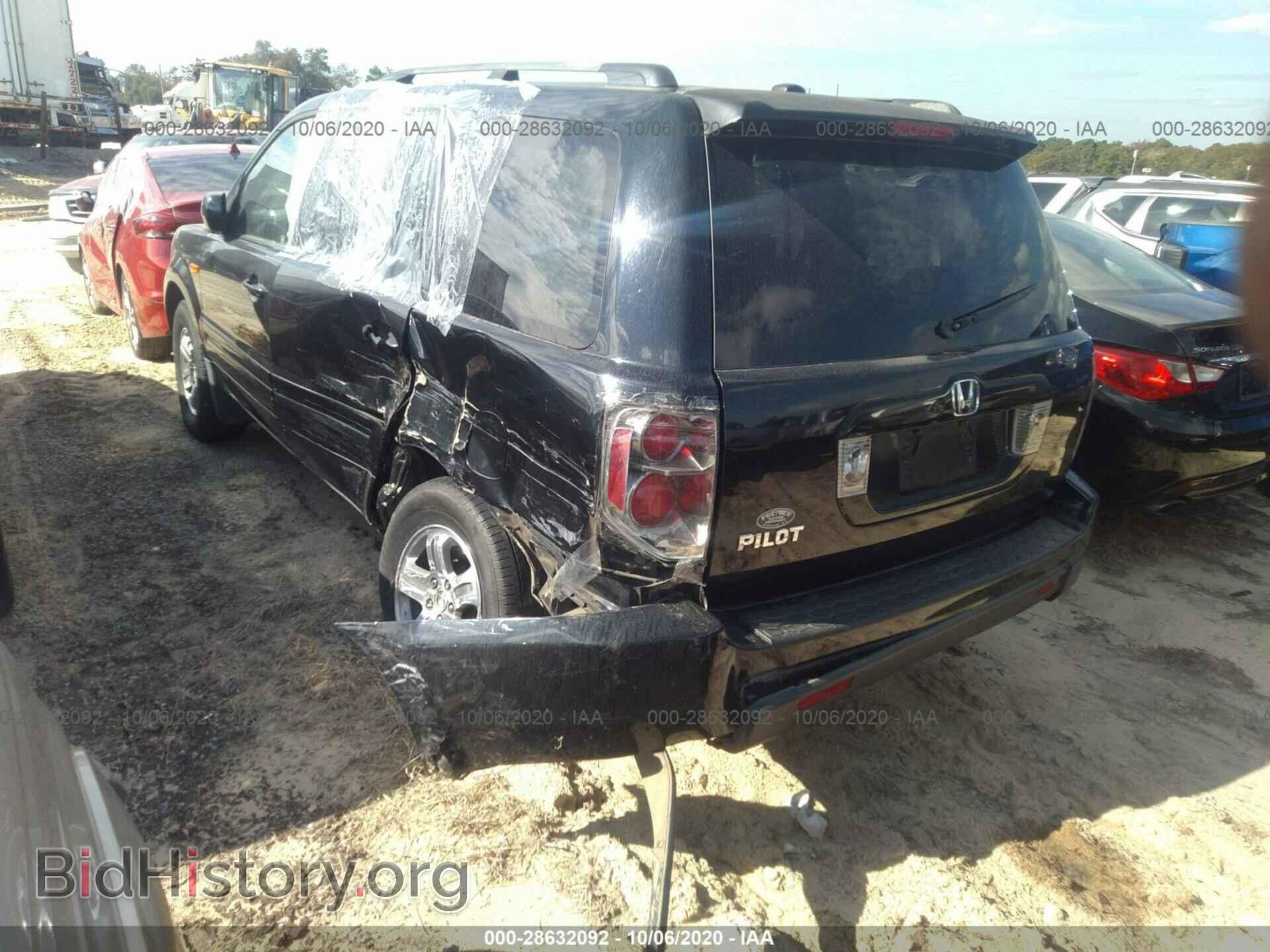 2006 HONDA PILOT - VIN: 5FNYF28536B004566 - Фото 3