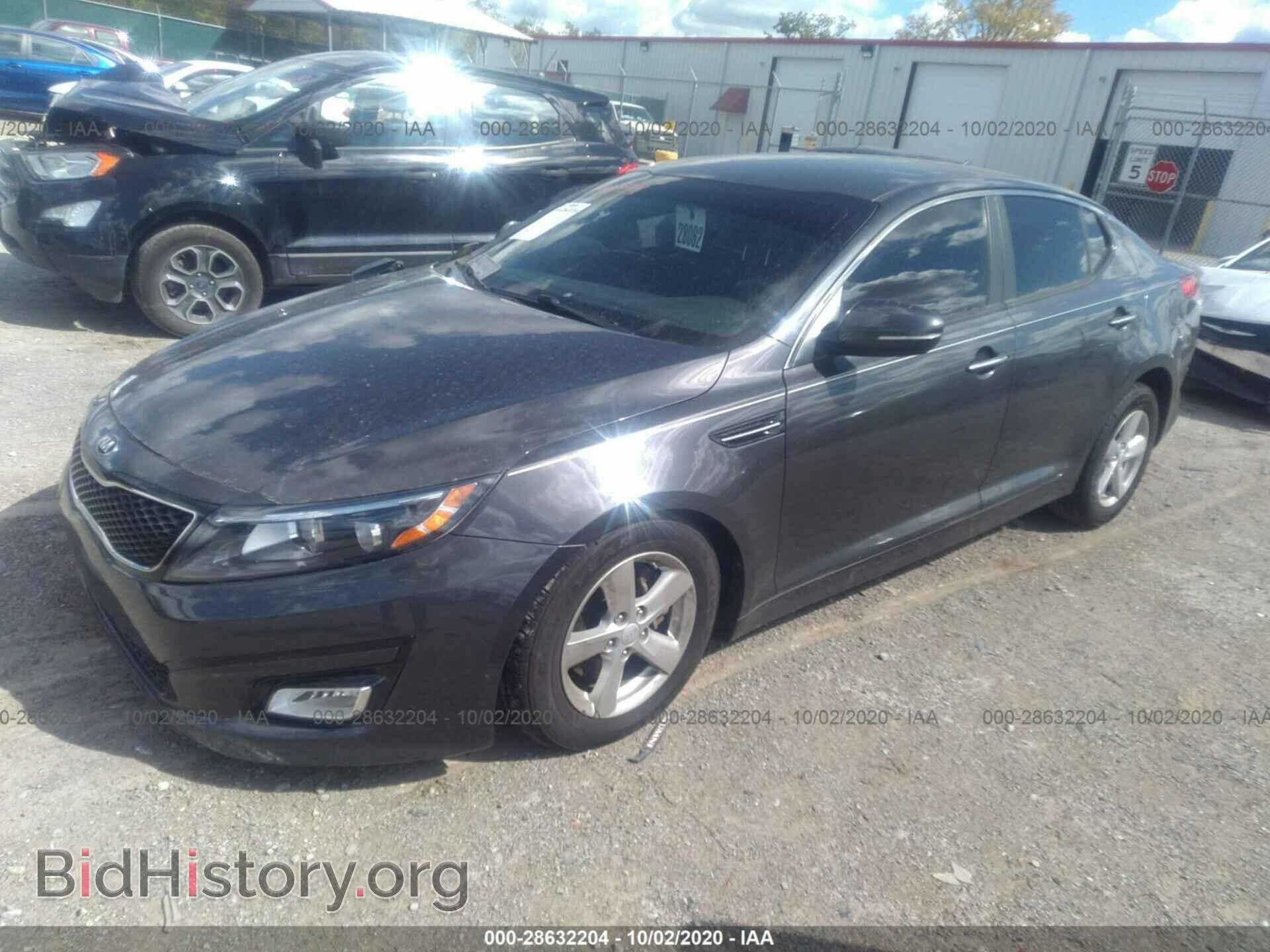 2015 KIA OPTIMA - VIN: KNAGM4A73F5635406 - Photo 2