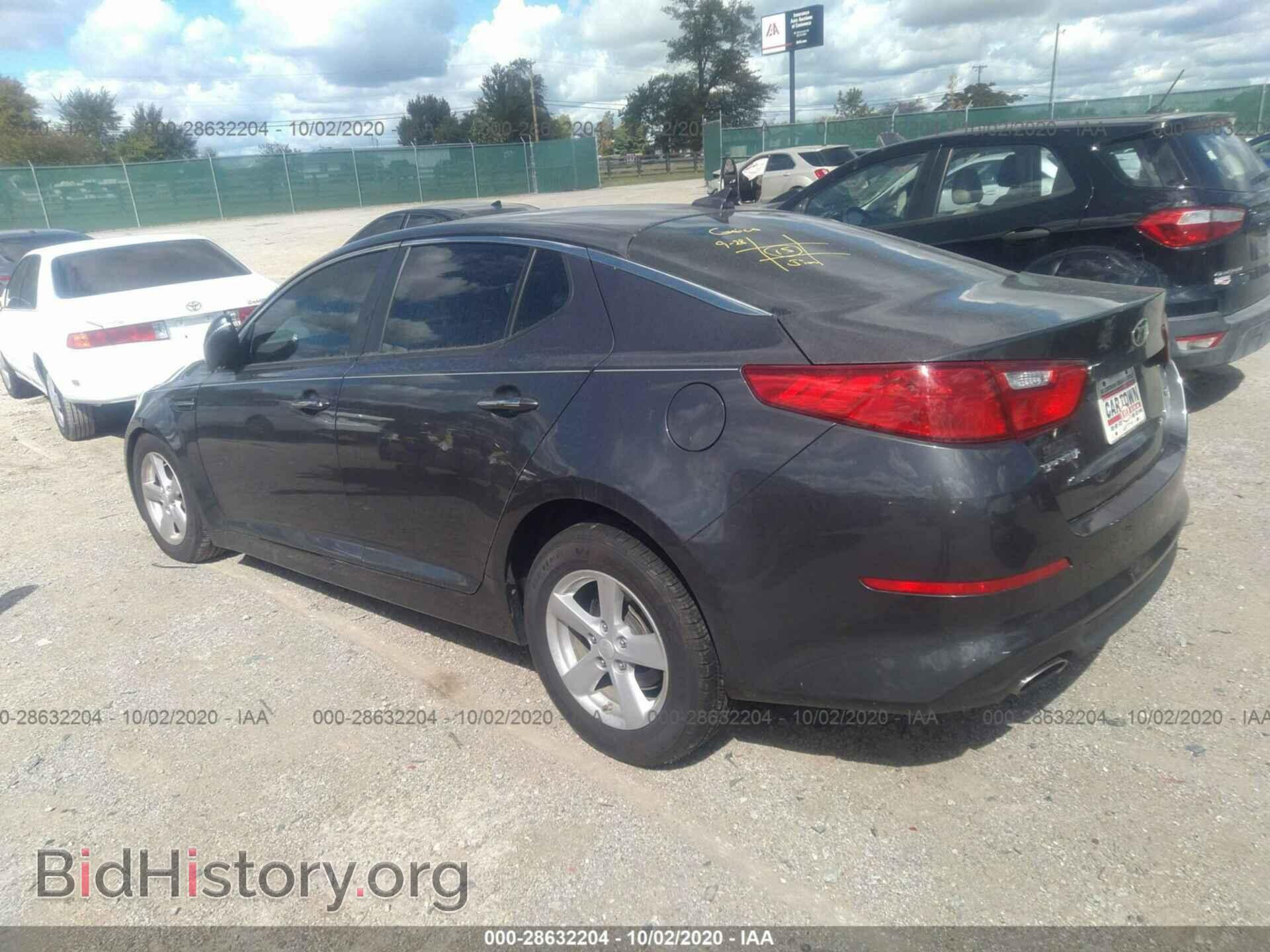 2015 KIA OPTIMA - VIN: KNAGM4A73F5635406 - Photo 3