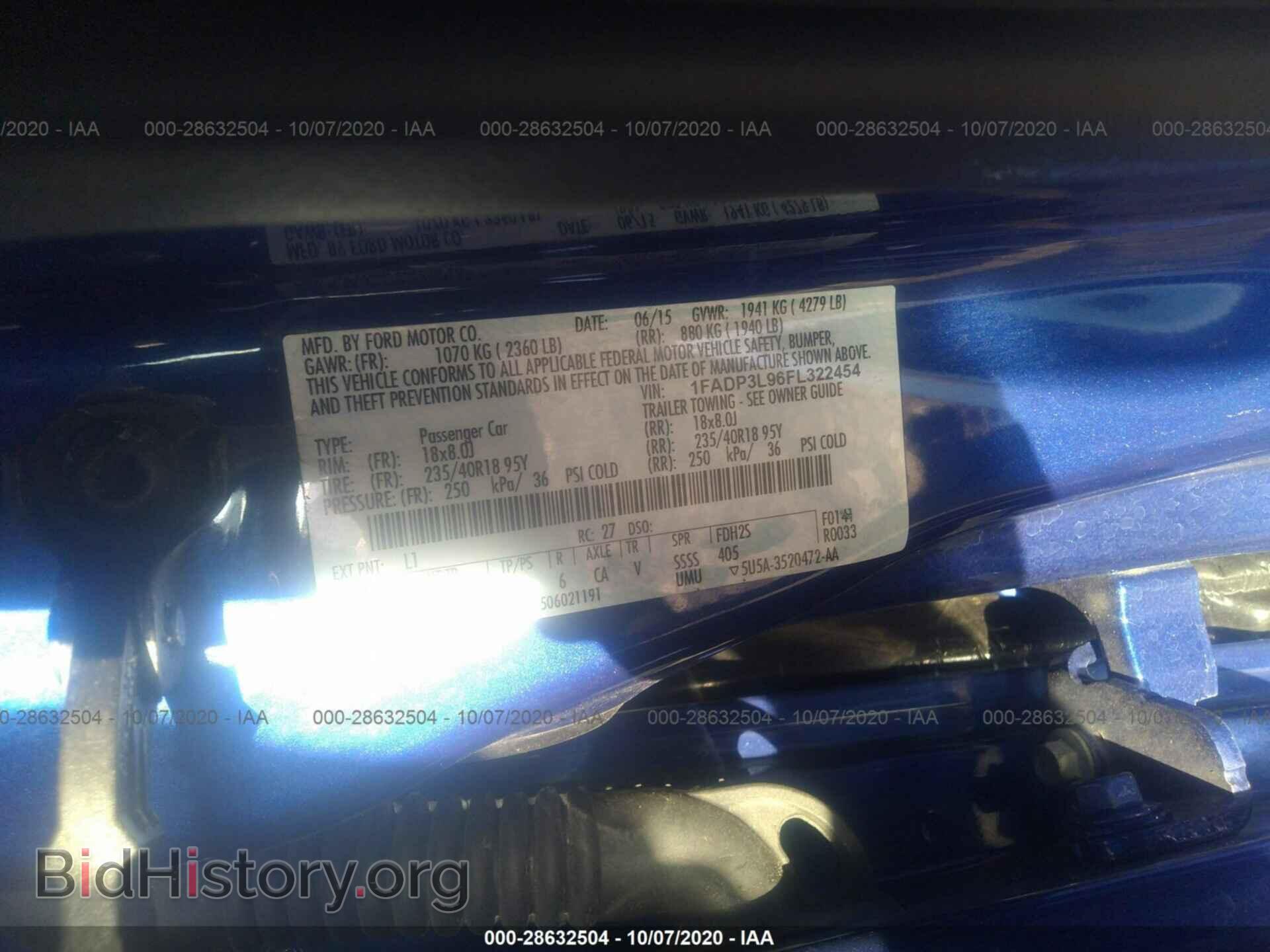 2015 FORD FOCUS - VIN: 1FADP3L96FL322454 - Photo 9