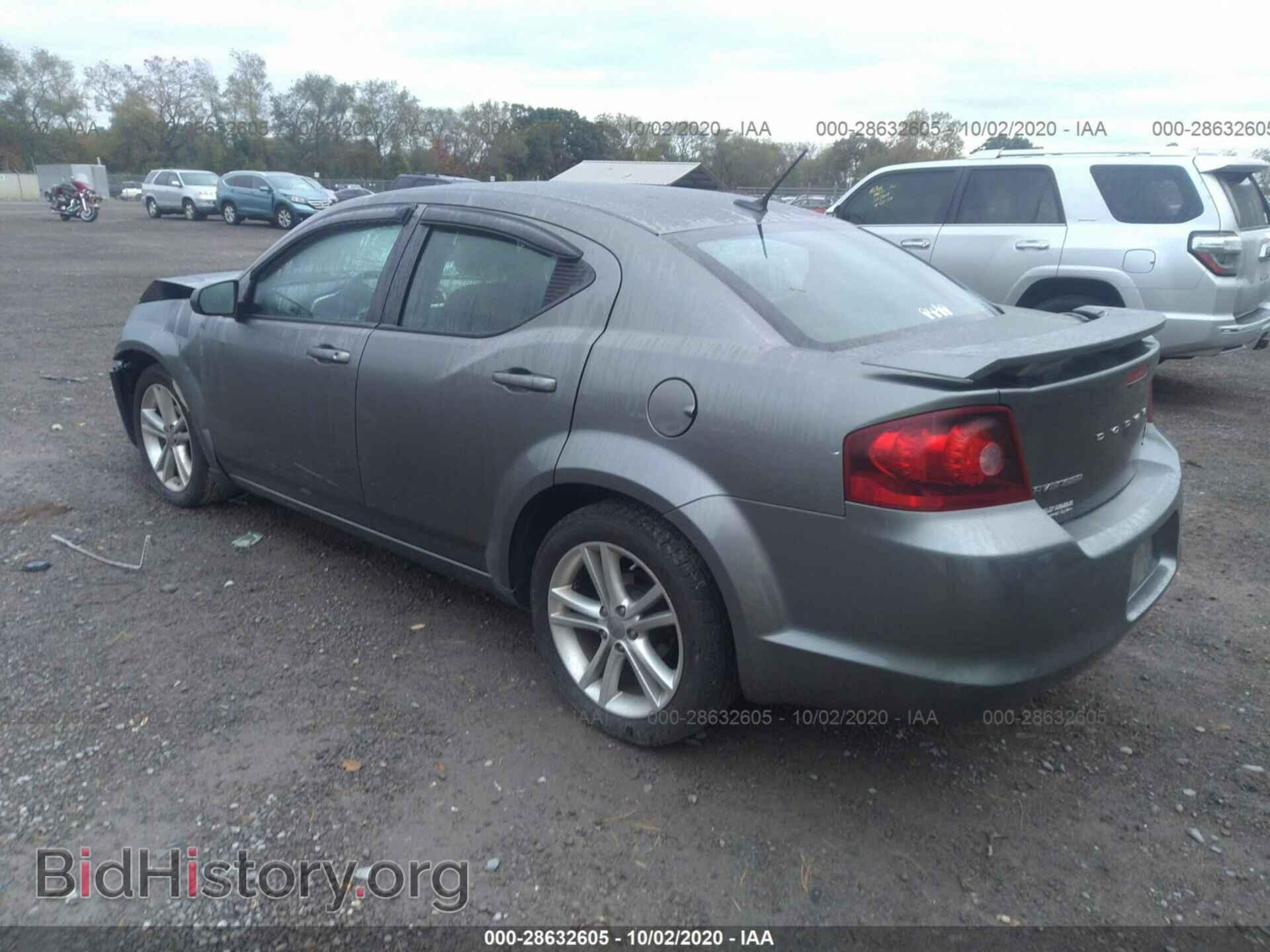 2013 DODGE AVENGER - VIN: 1C3CDZAG7DN628555 - Фото 3