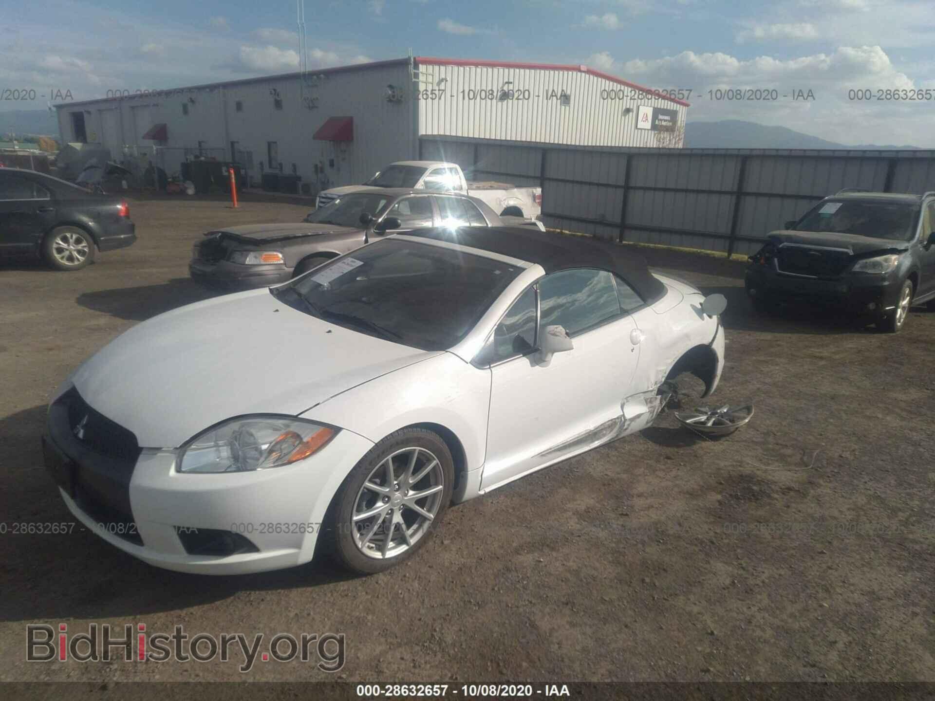 2012 MITSUBISHI ECLIPSE - VIN: 4A37L2EF9CE003644 - Photo 2