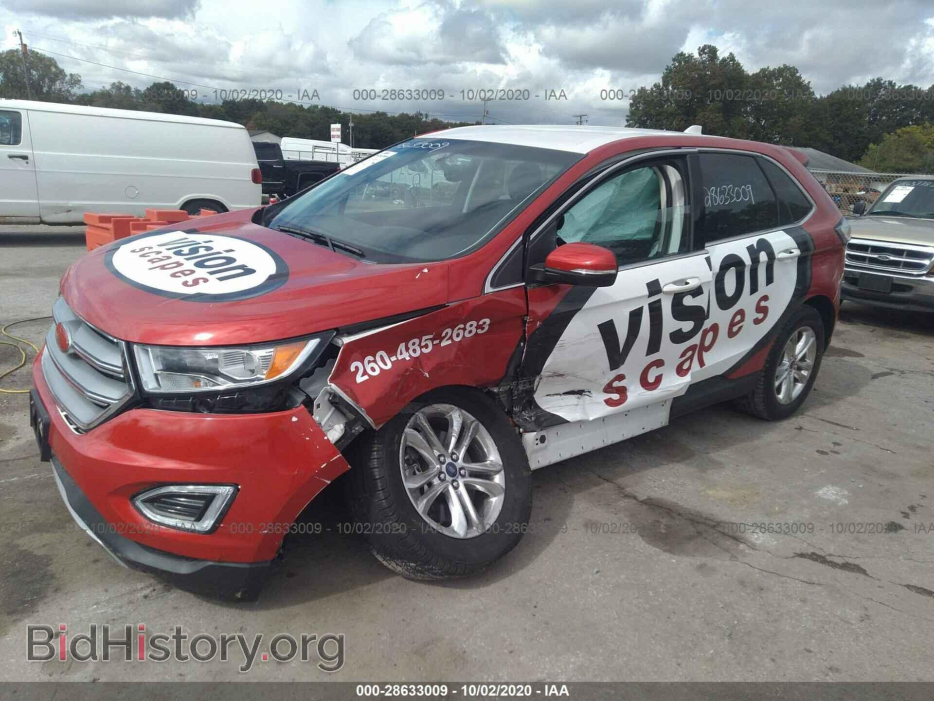 2016 FORD EDGE - VIN: 2FMPK4J97GBB76383 - Photo 2