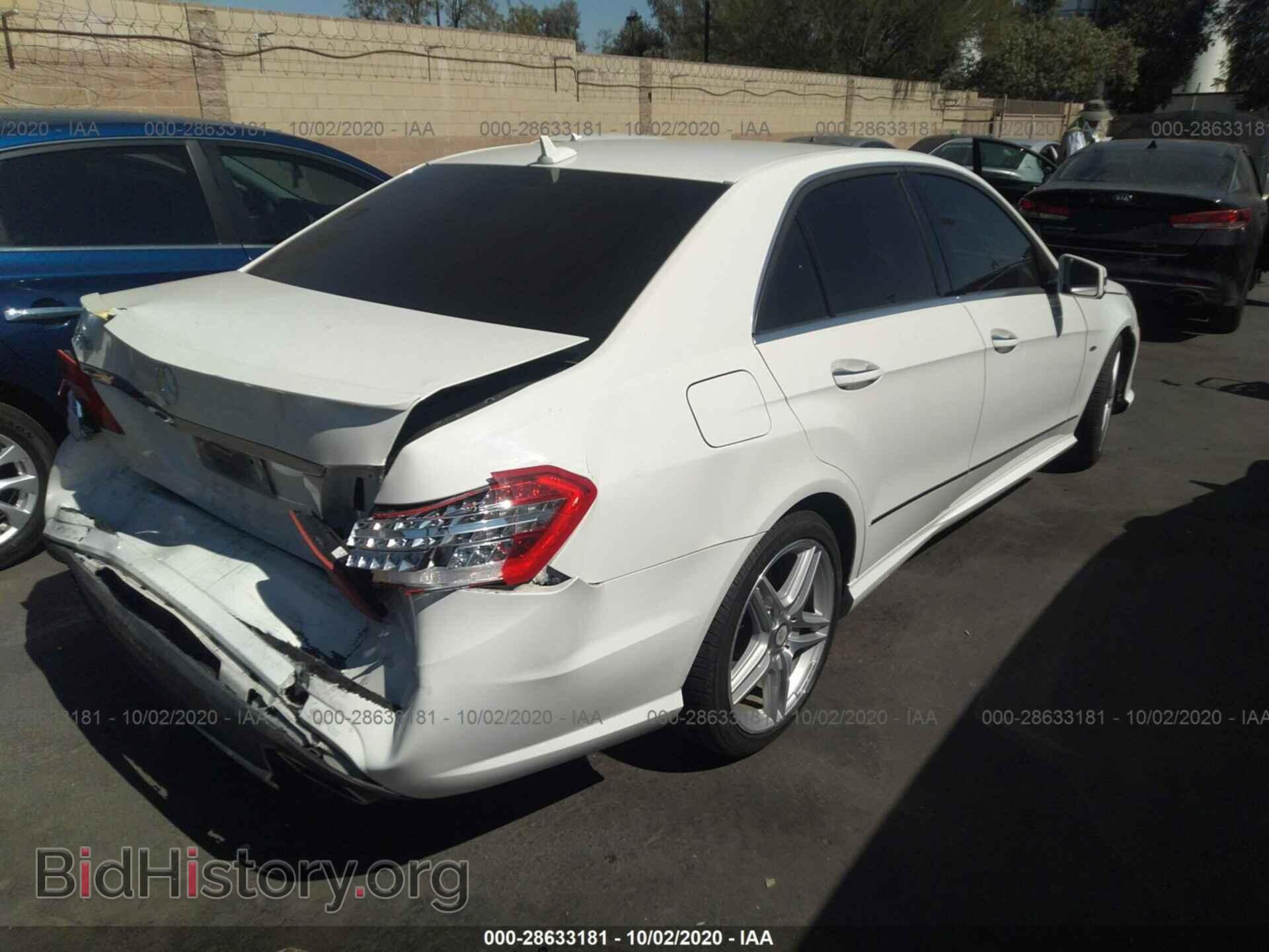 2012 MERCEDES-BENZ E-CLASS - VIN: WDDHF5KB3CA551105 - Фото 4