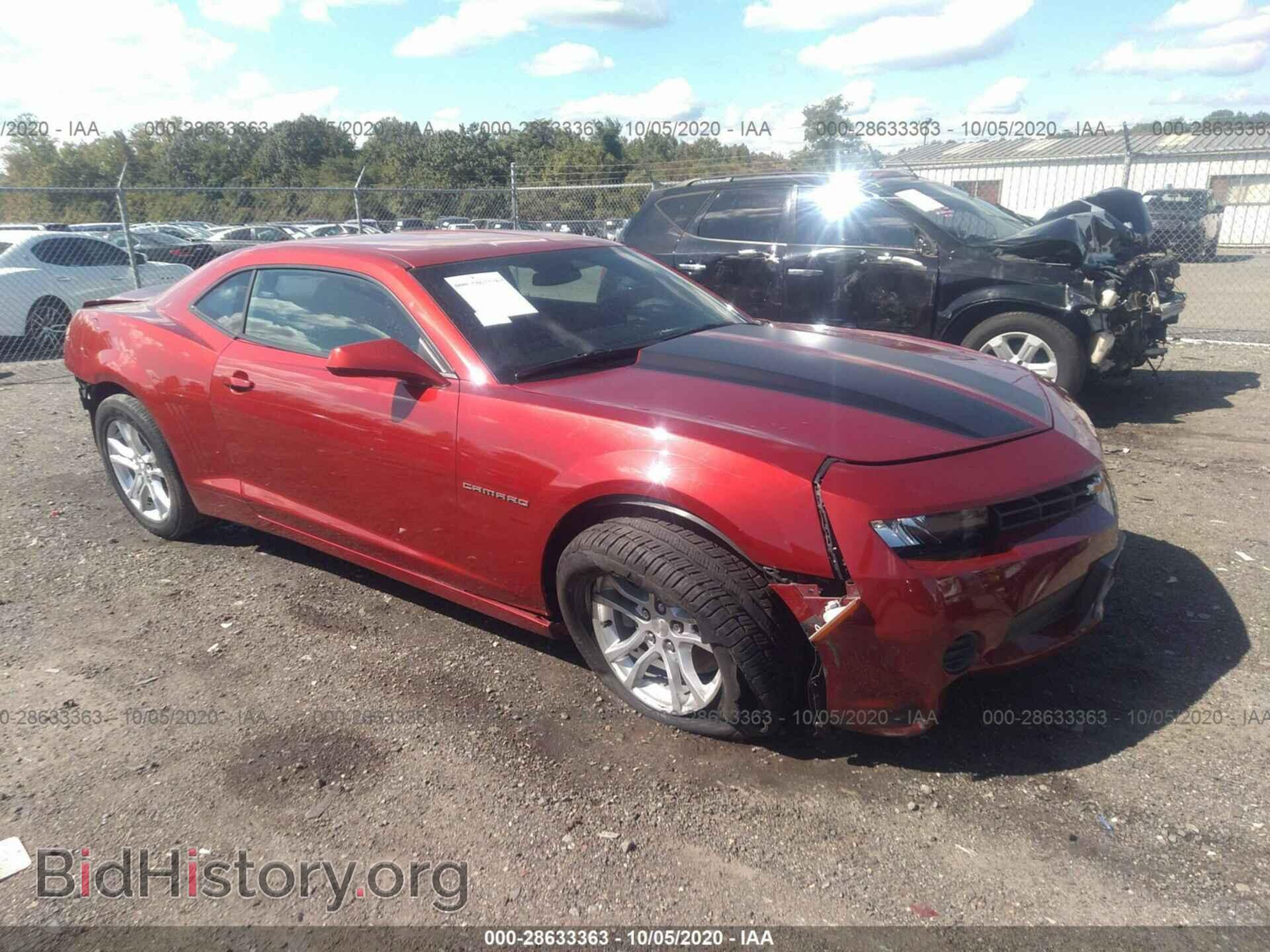 Photo 2G1FB1E36F9103640 - CHEVROLET CAMARO 2015