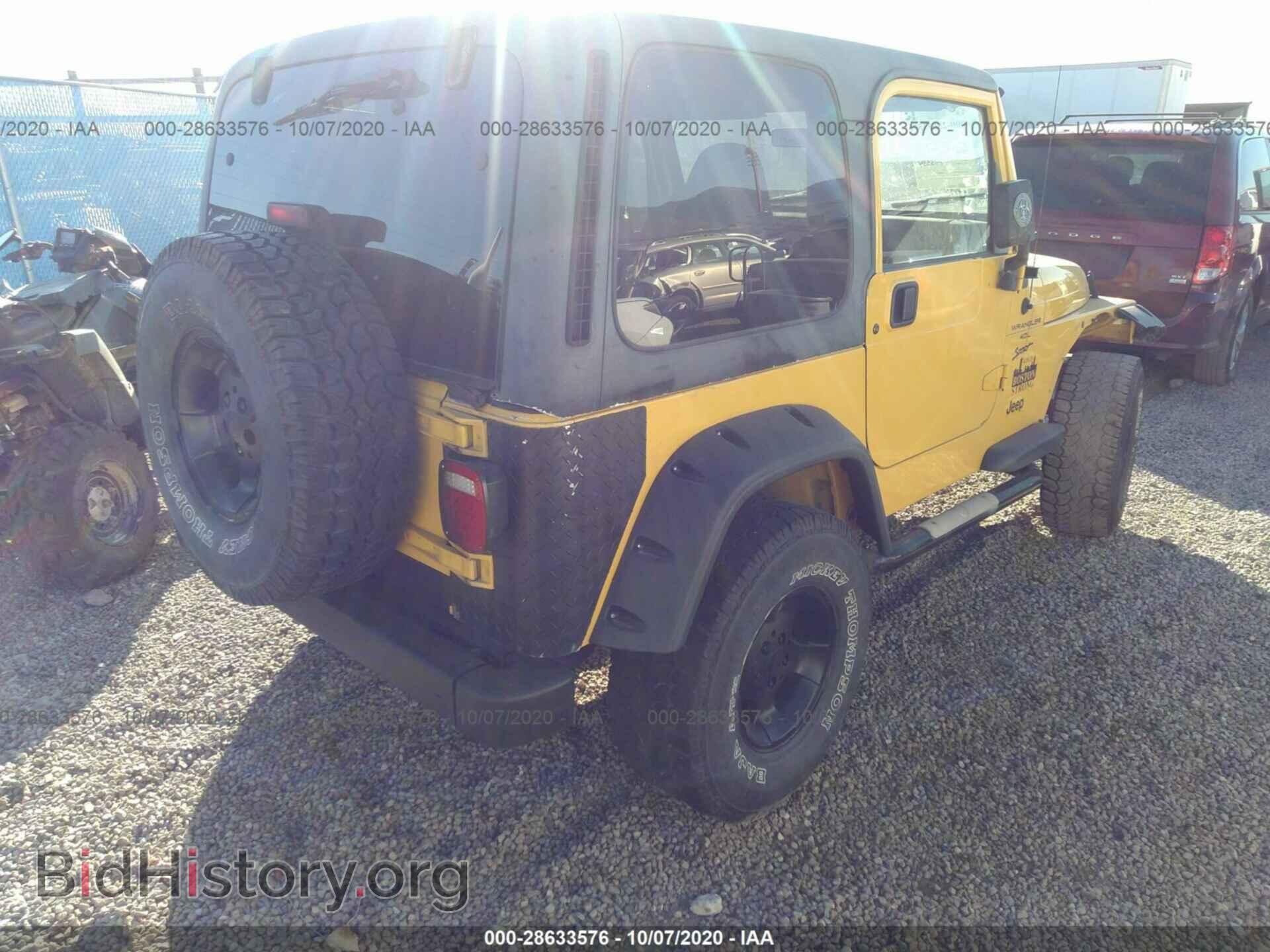 2000 JEEP WRANGLER - VIN: 1J4FA49S7YP796987 - Фото 4