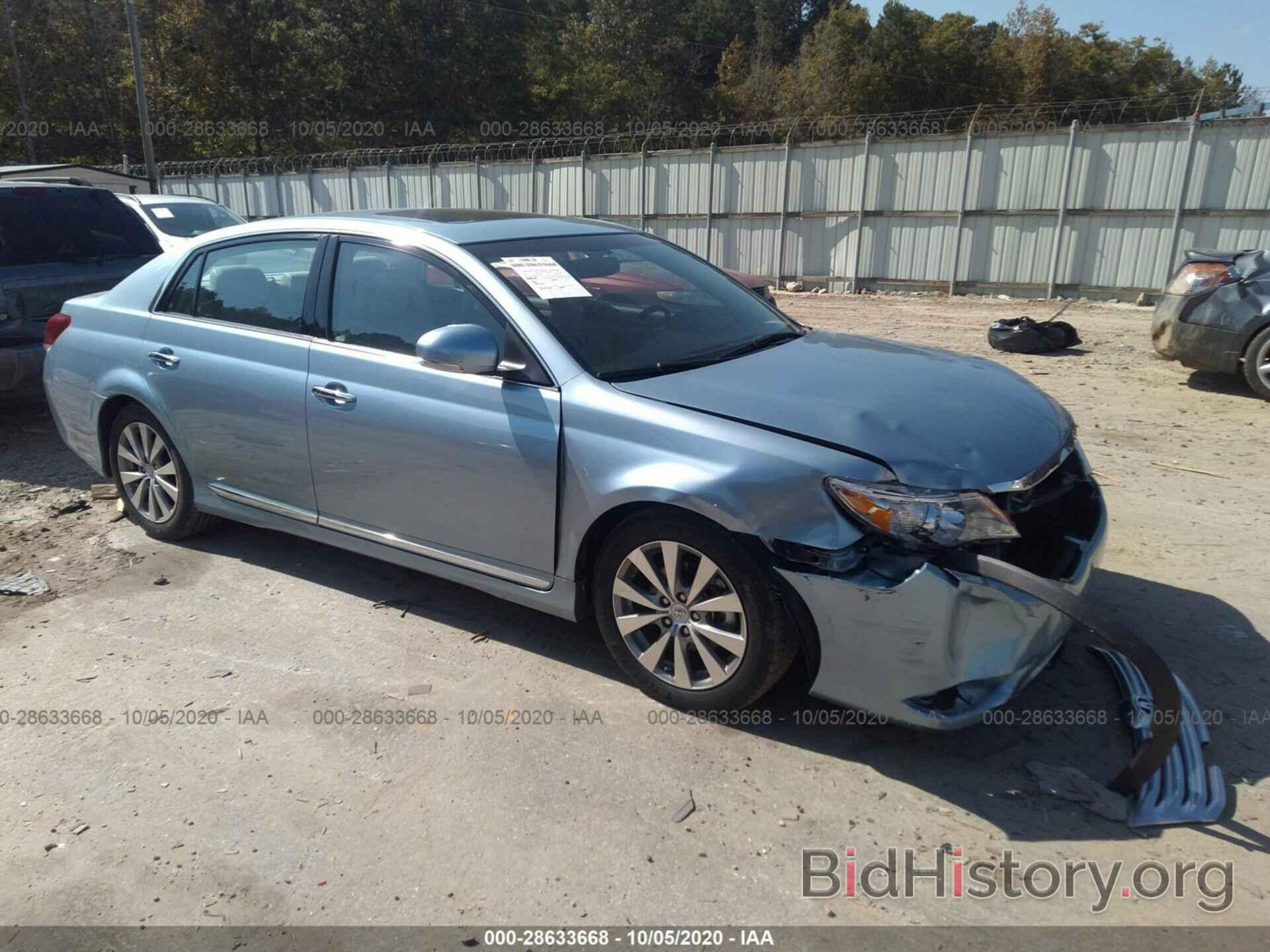 Photo 4T1BK3DB7CU461947 - TOYOTA AVALON 2012