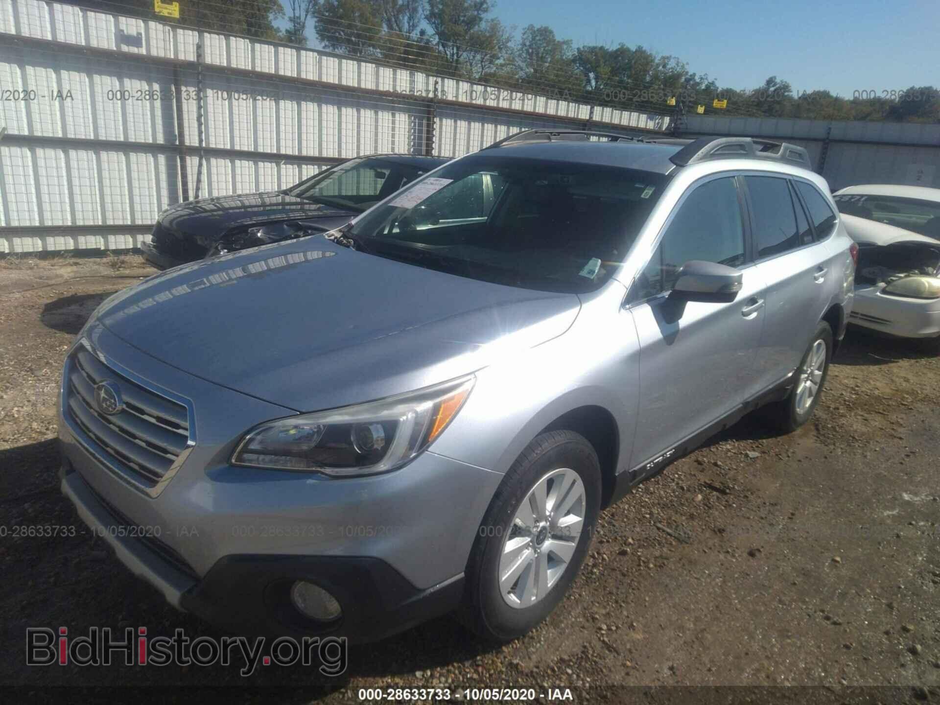 2015 SUBARU OUTBACK - VIN: 4S4BSBFC9F3310991 - Фото 2