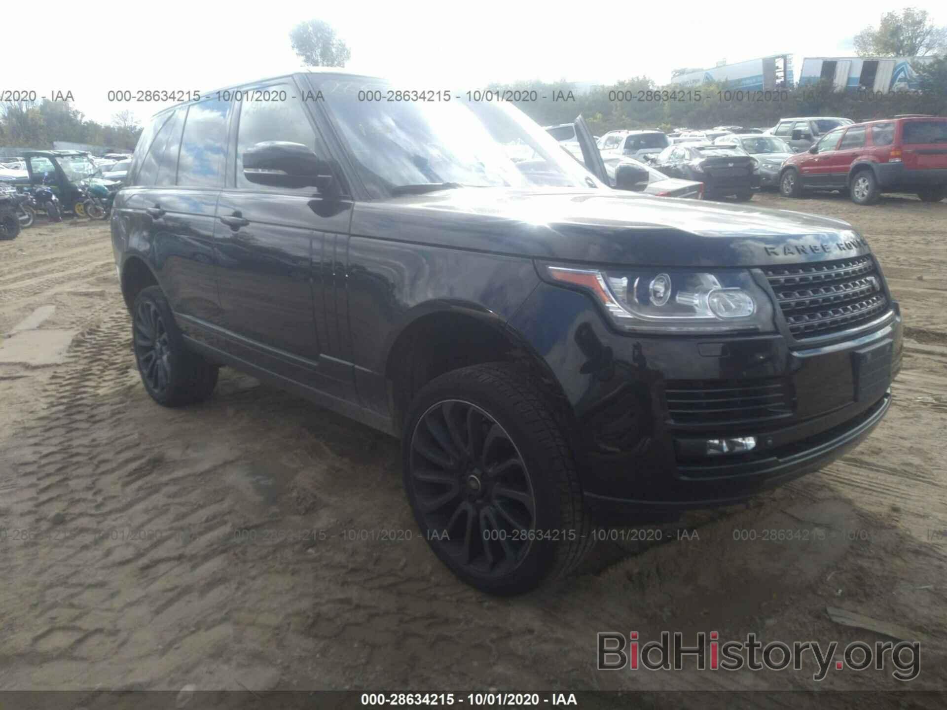 Фотография SALGS2TF5FA230939 - LAND ROVER RANGE ROVER 2015