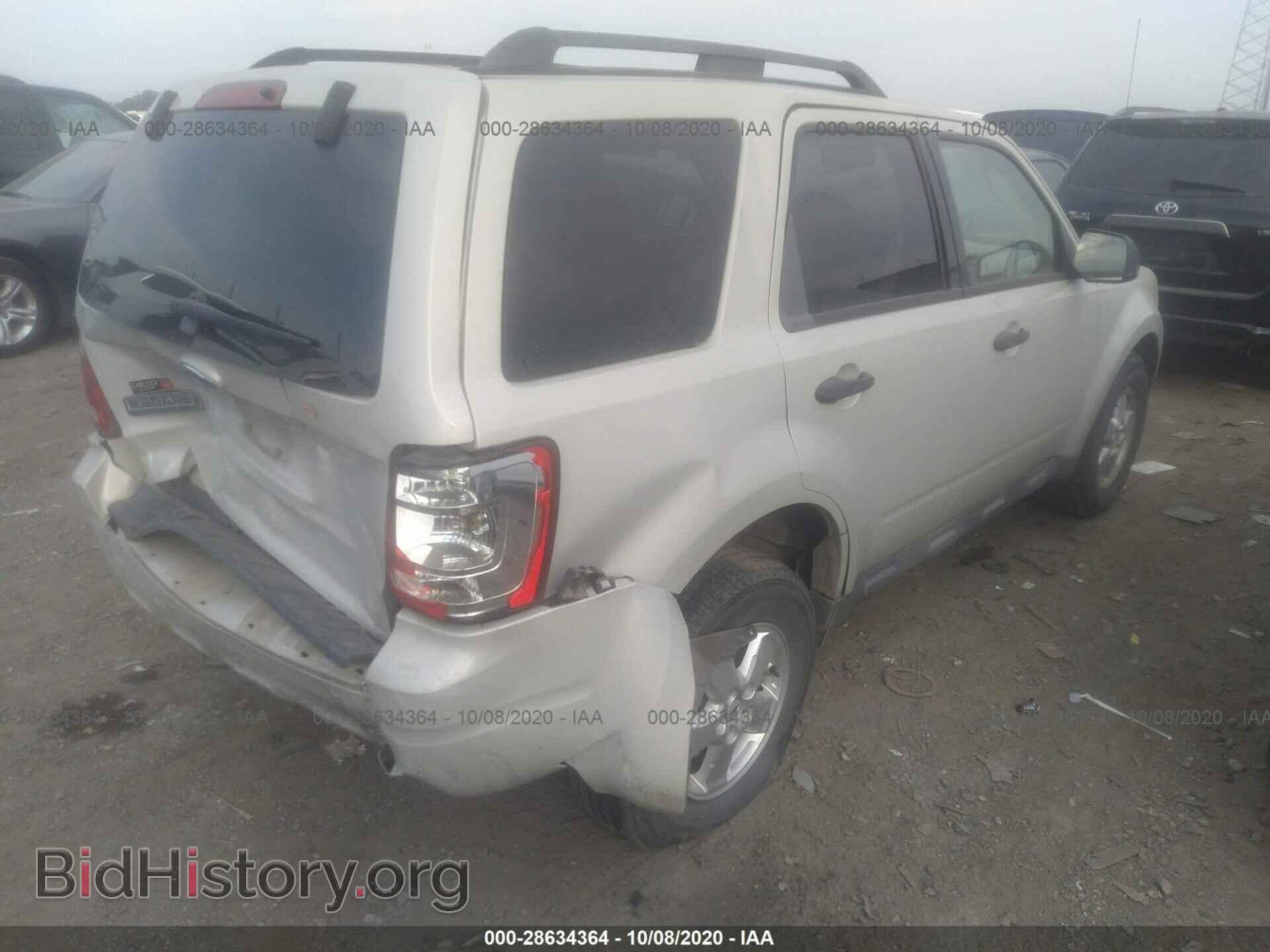 2009 FORD ESCAPE - VIN: 1FMCU03789KA33545 - Фото 4