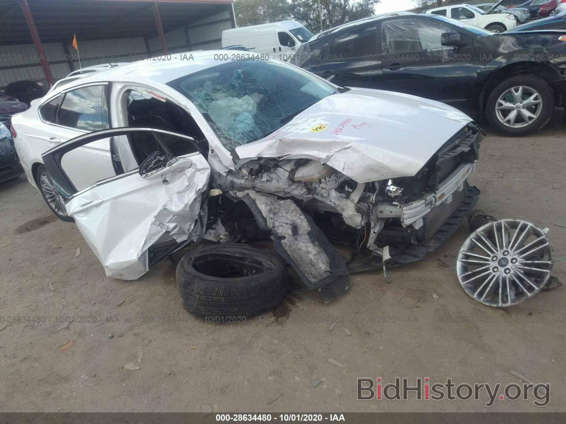 Photo 3FA6P0HR6DR361365 - FORD FUSION 2013