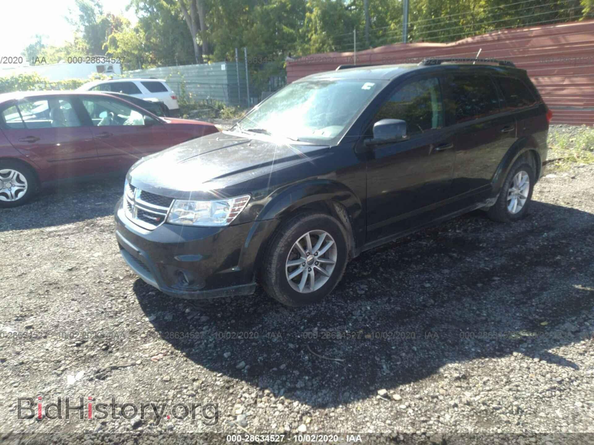 2013 DODGE JOURNEY - VIN: 3C4PDCBGXDT666953 - Фото 2
