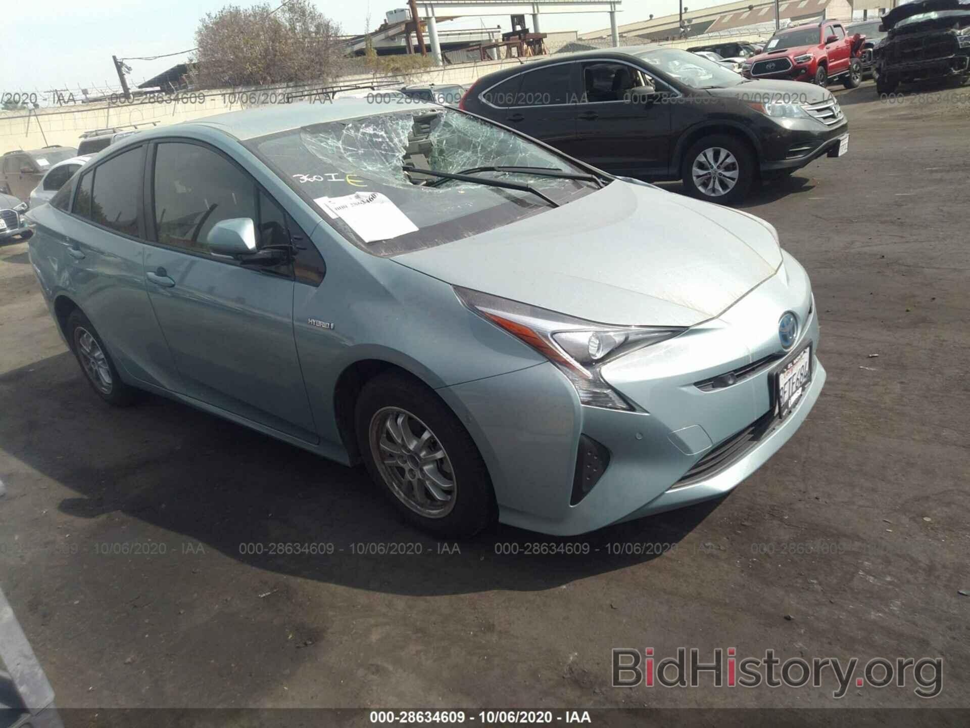 Photo JTDKBRFU6J3602368 - TOYOTA PRIUS 2018