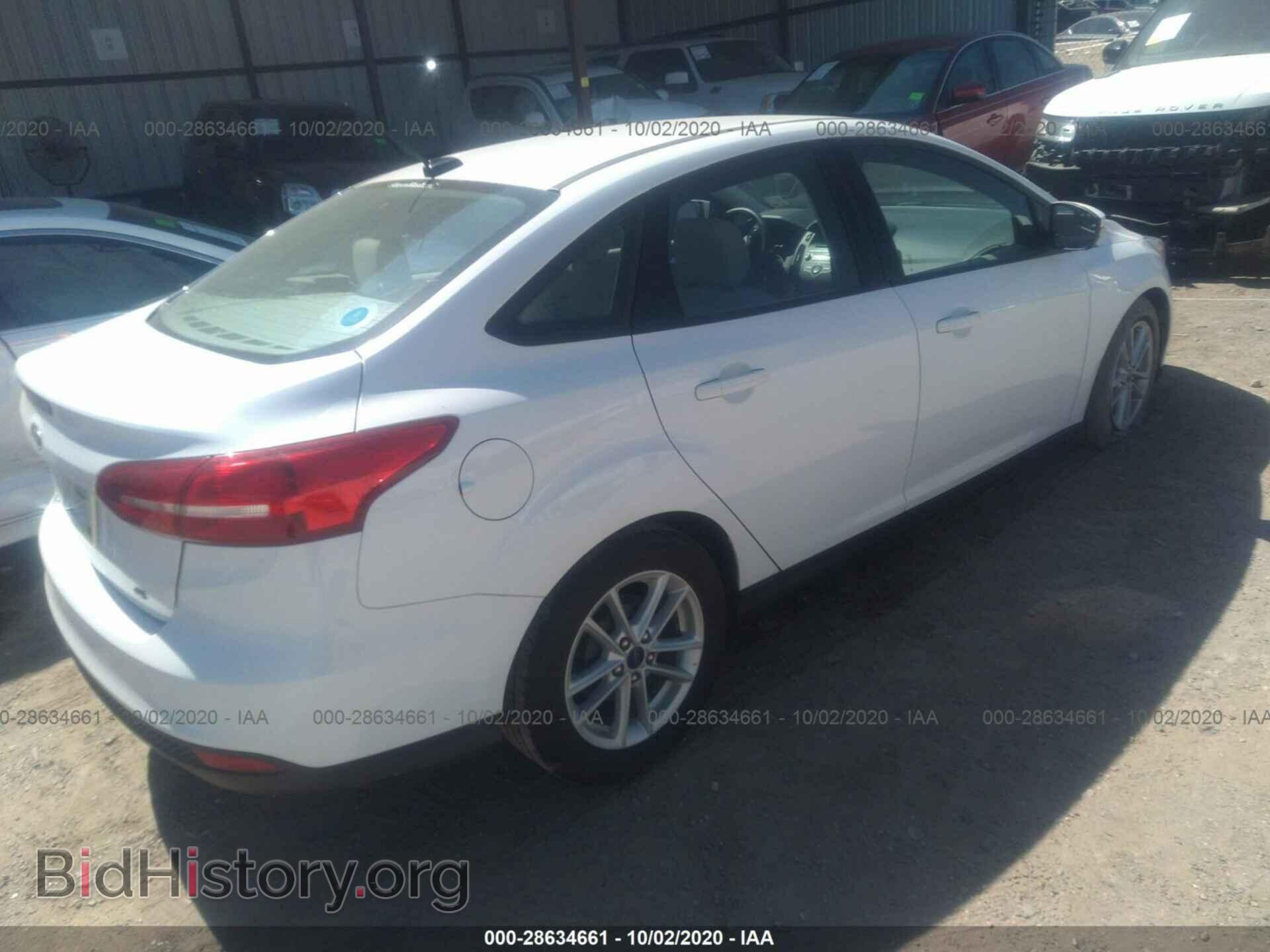 2017 FORD FOCUS - VIN: 1FADP3F2XHL247663 - Фото 4