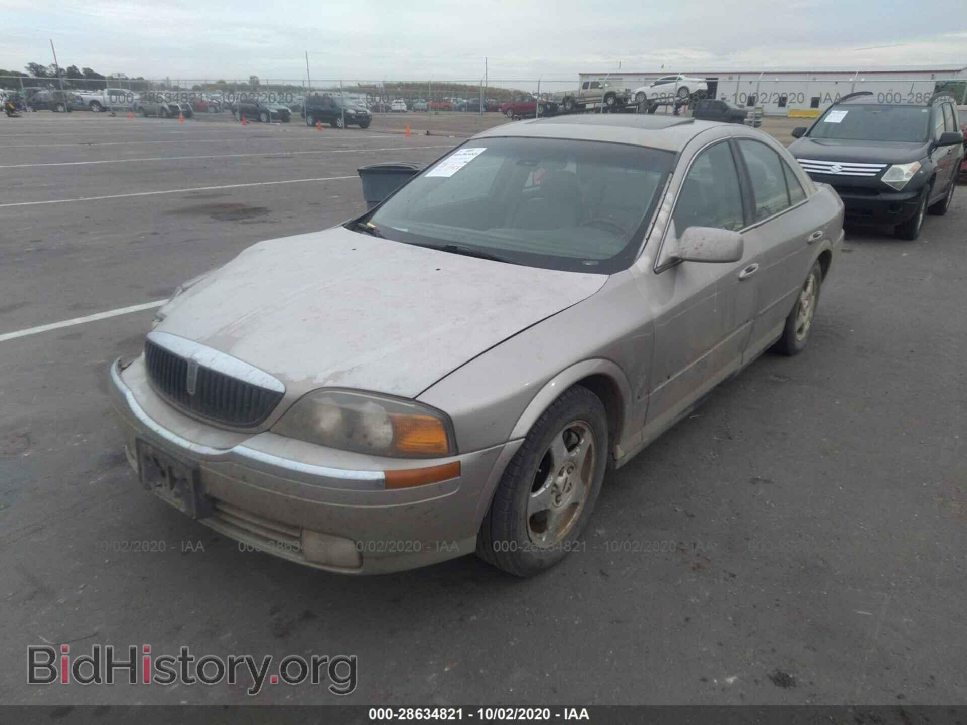 2000 LINCOLN LS - VIN: 1LNHM87A8YY835325 - Photo 2