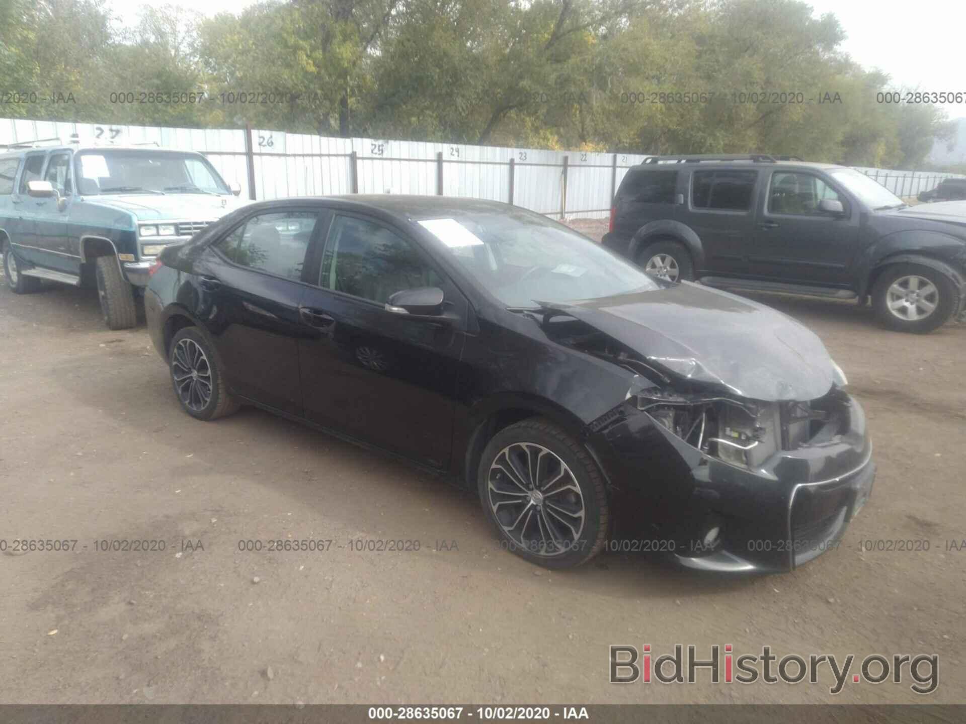 Photo 5YFBURHE5FP224624 - TOYOTA COROLLA 2015