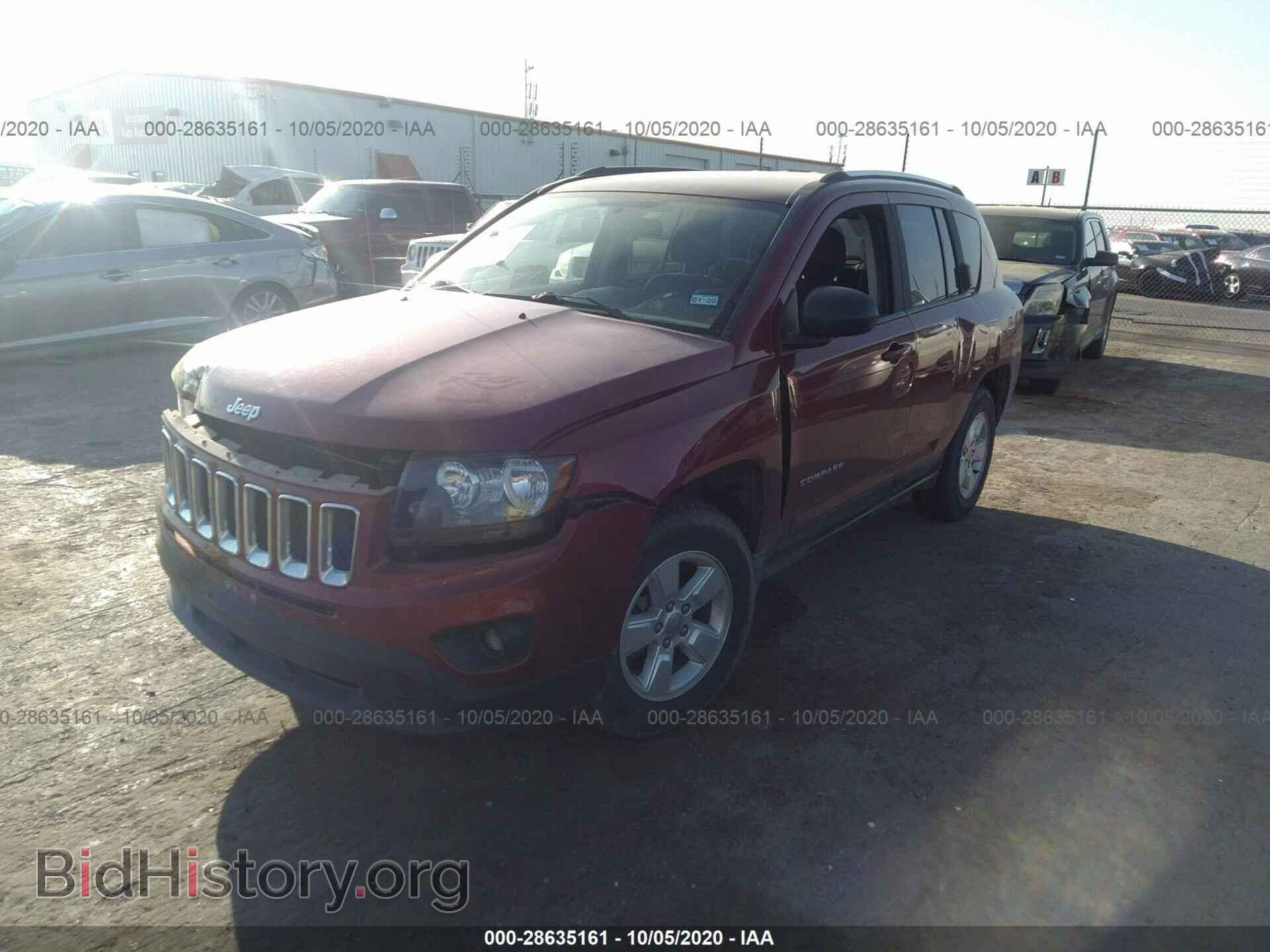 2014 JEEP COMPASS - VIN: 1C4NJCBA6ED686930 - Фото 2