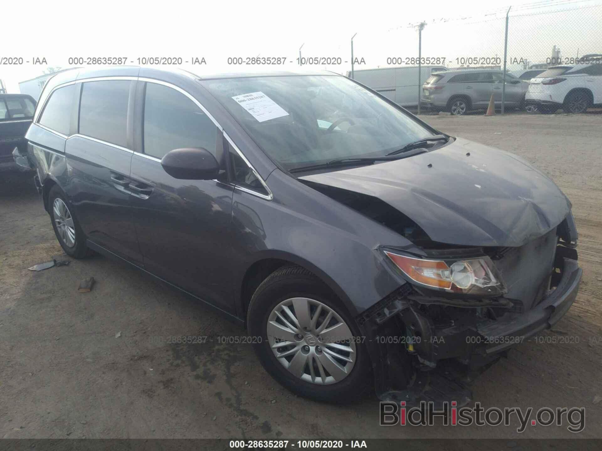 Photo 5FNRL5H29FB104367 - HONDA ODYSSEY 2015