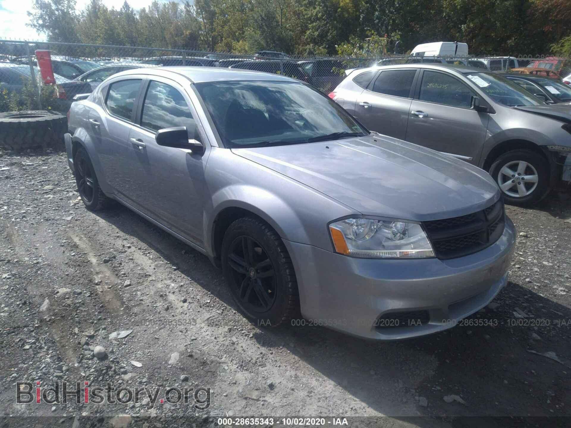 Фотография 1C3CDZAB7EN148215 - DODGE AVENGER 2014