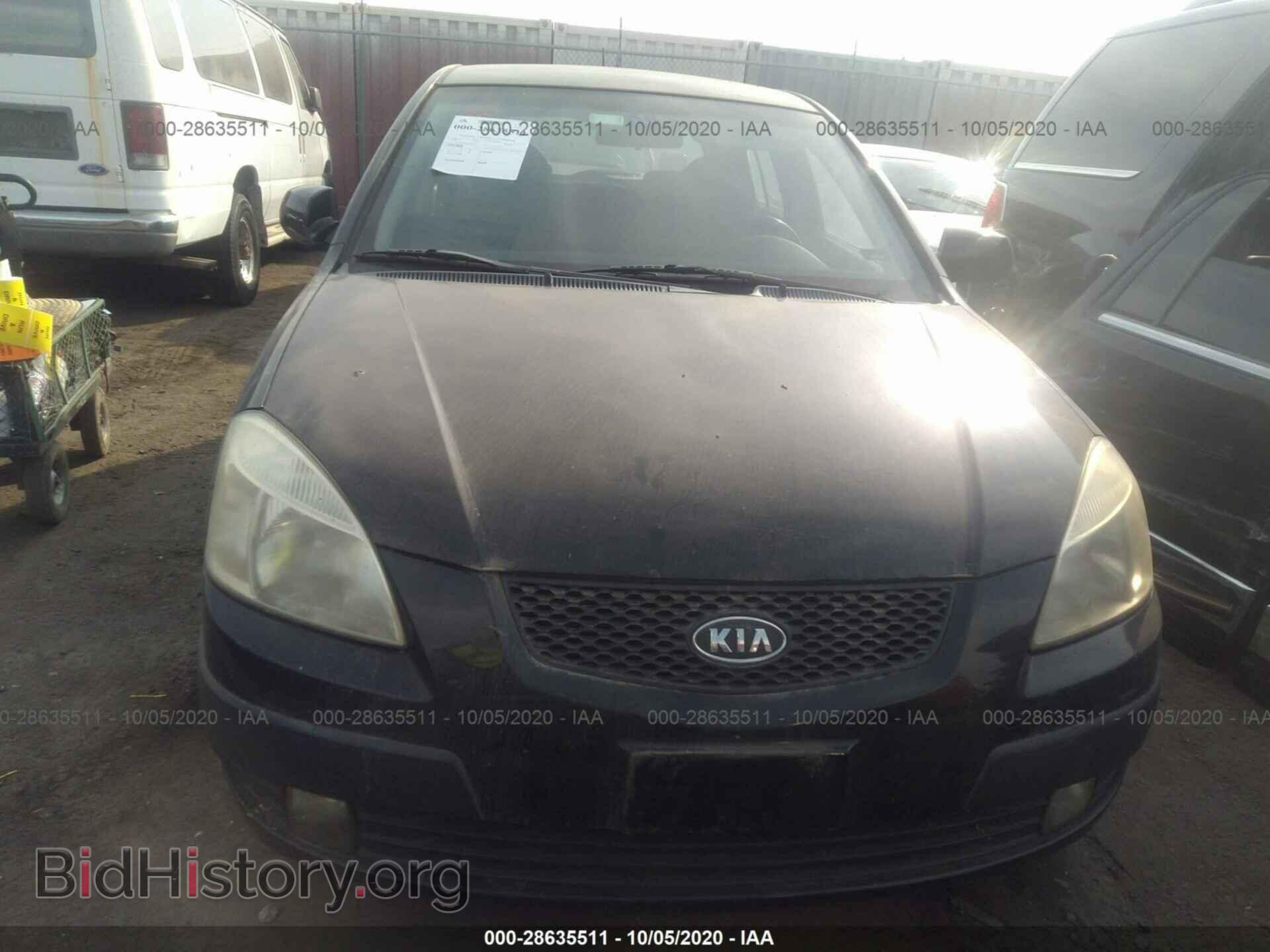 2007 KIA RIO5 - VIN: KNADE163676226851 - Фото 6