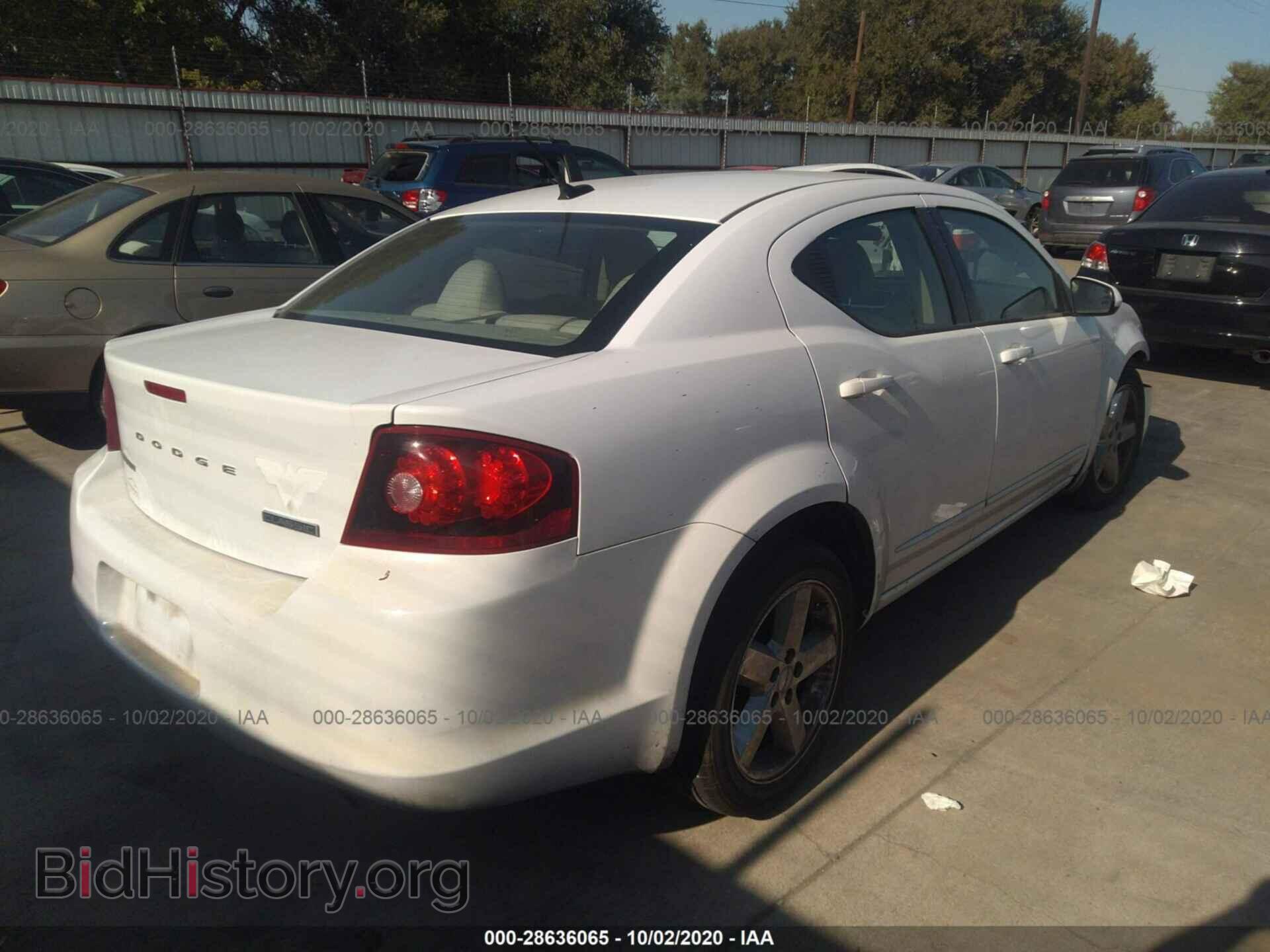 2011 DODGE AVENGER - VIN: 1B3BD1FB8BN558830 - Фото 4