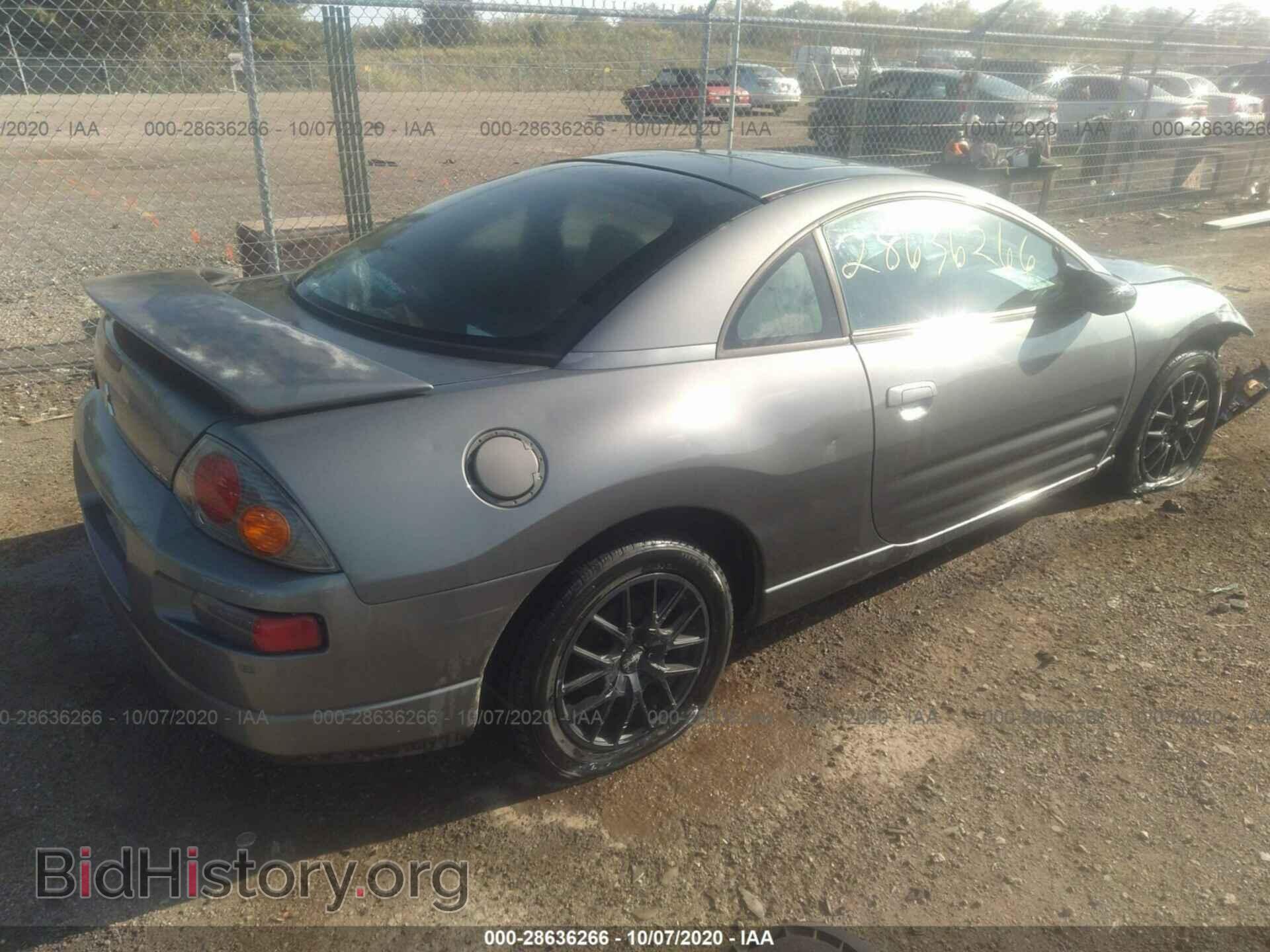 2004 MITSUBISHI ECLIPSE - VIN: 4A3AC44G04E066144 - Фото 4