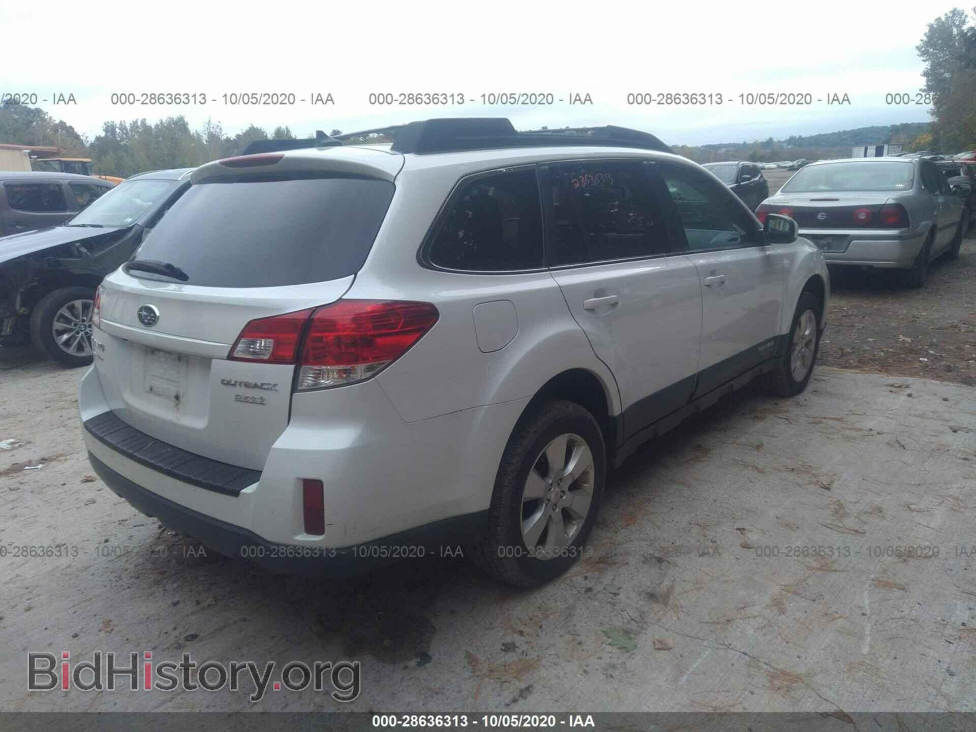 2011 SUBARU OUTBACK - VIN: 4S4BRBLC8B3397101 - Фото 4