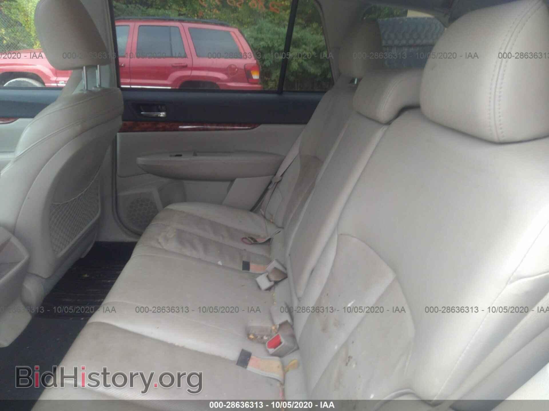 2011 SUBARU OUTBACK - VIN: 4S4BRBLC8B3397101 - Фото 8