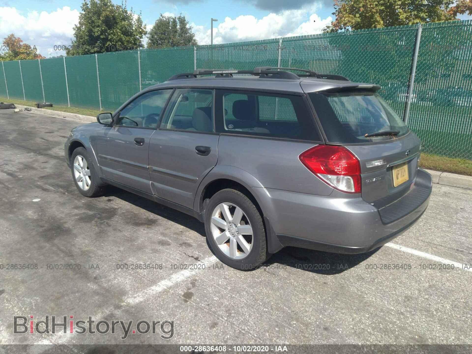 2009 SUBARU OUTBACK - VIN: 4S4BB61CX97347366 - Фото 3