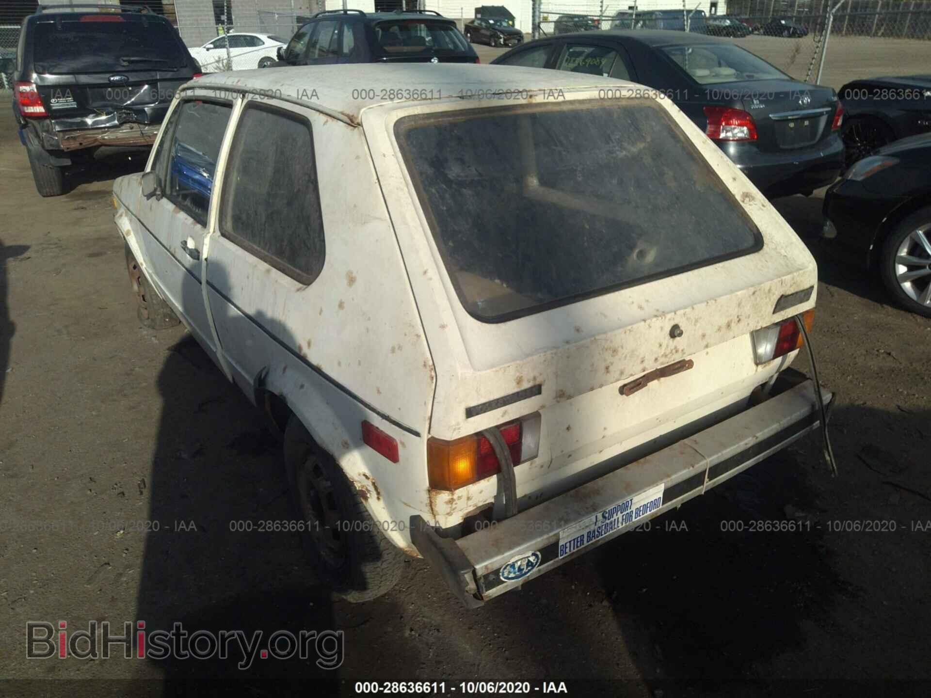 1977 VOLKSWAGEN RABBIT - VIN: 1773449073 - Фото 3