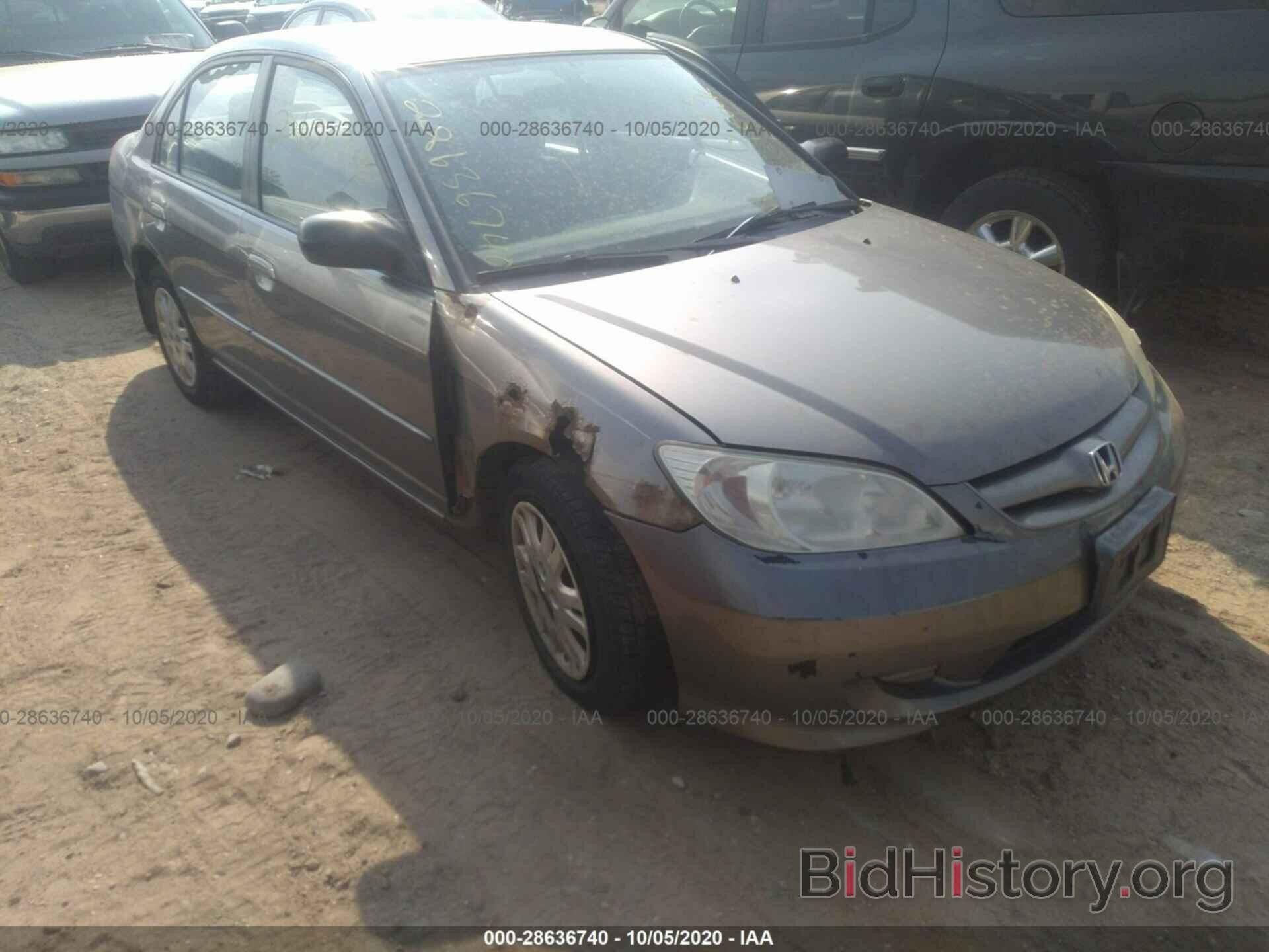 Photo 2HGES16535H633914 - HONDA CIVIC SDN 2005