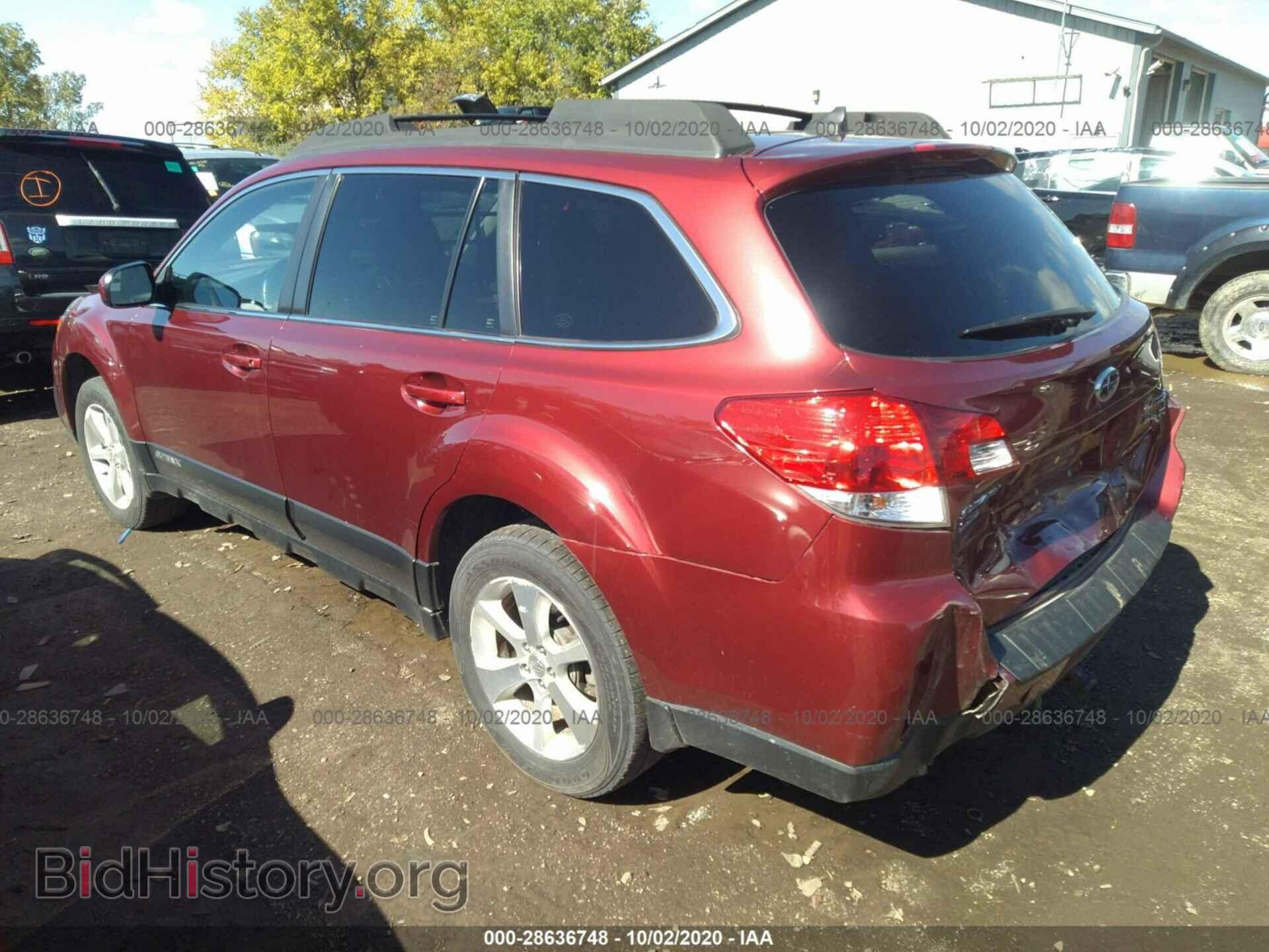 2013 SUBARU OUTBACK - VIN: 4S4BRDKC6D2209472 - Фото 3