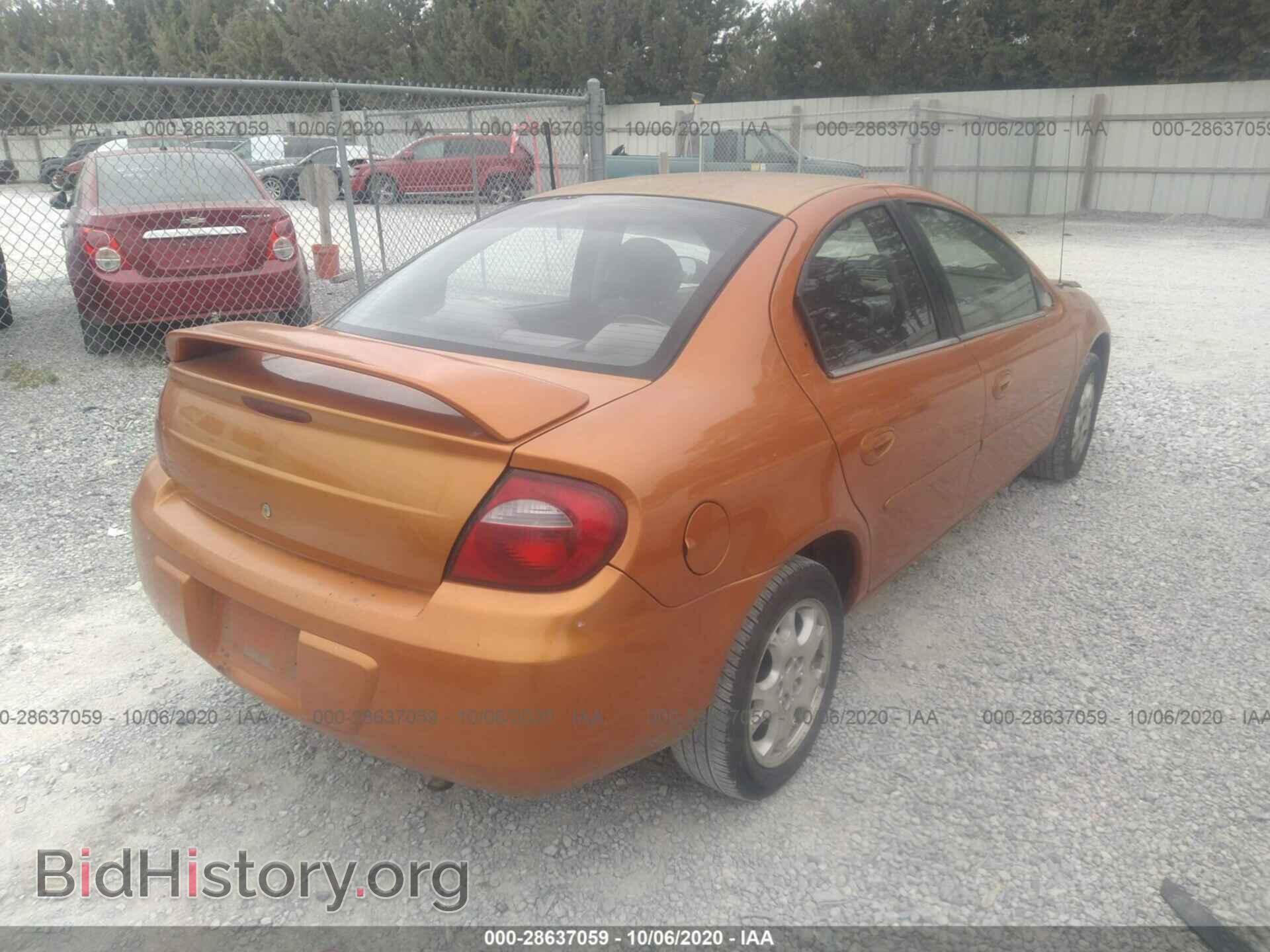 2005 DODGE NEON - VIN: 1B3ES56C05D198384 - Photo 4