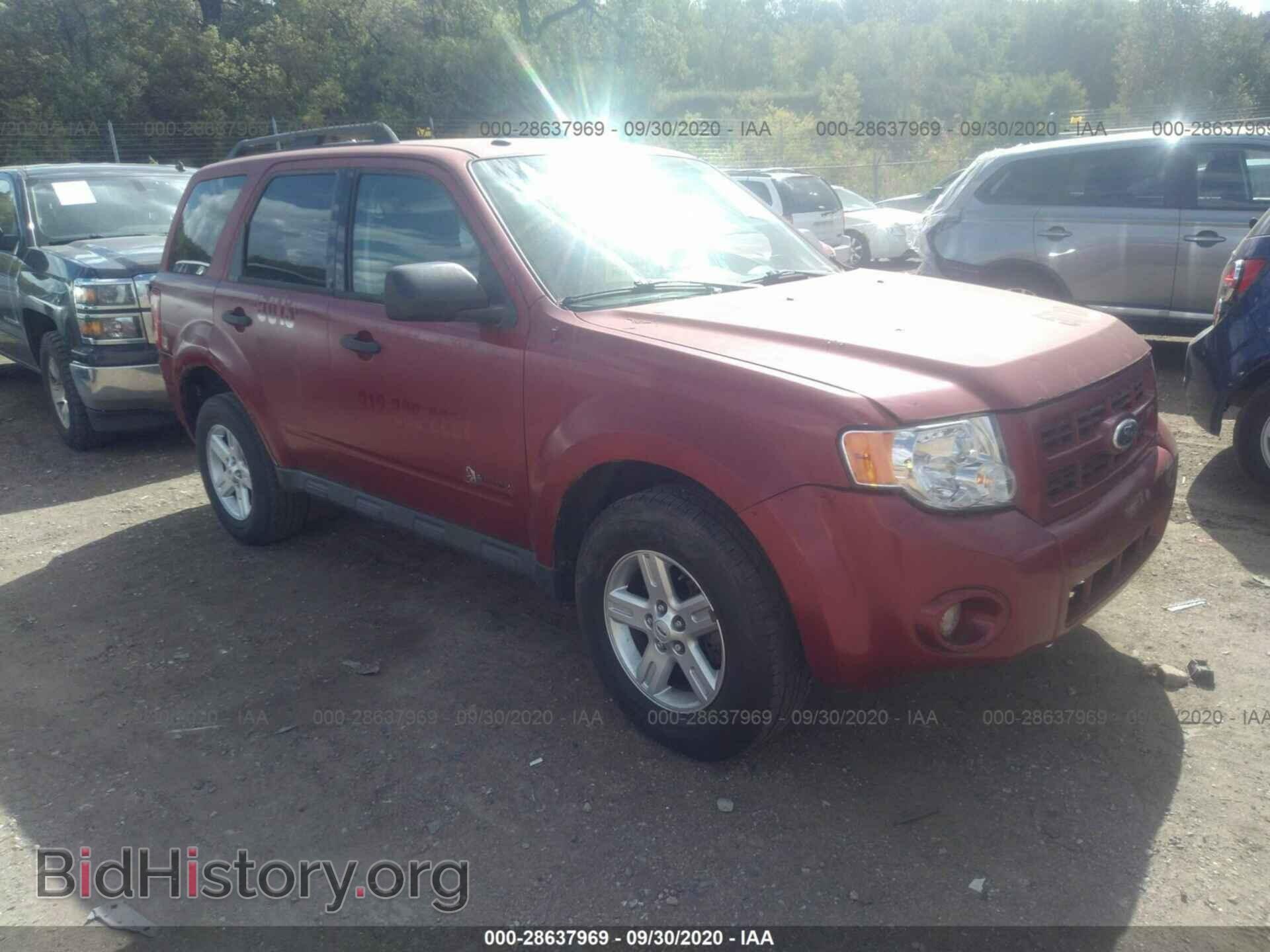 Фотография 1FMCU4K30CKA77228 - FORD ESCAPE 2012