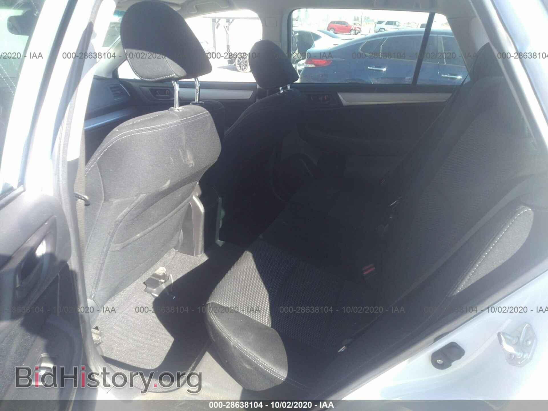 2016 SUBARU OUTBACK - VIN: 4S4BSAAC0G3318318 - Фото 8