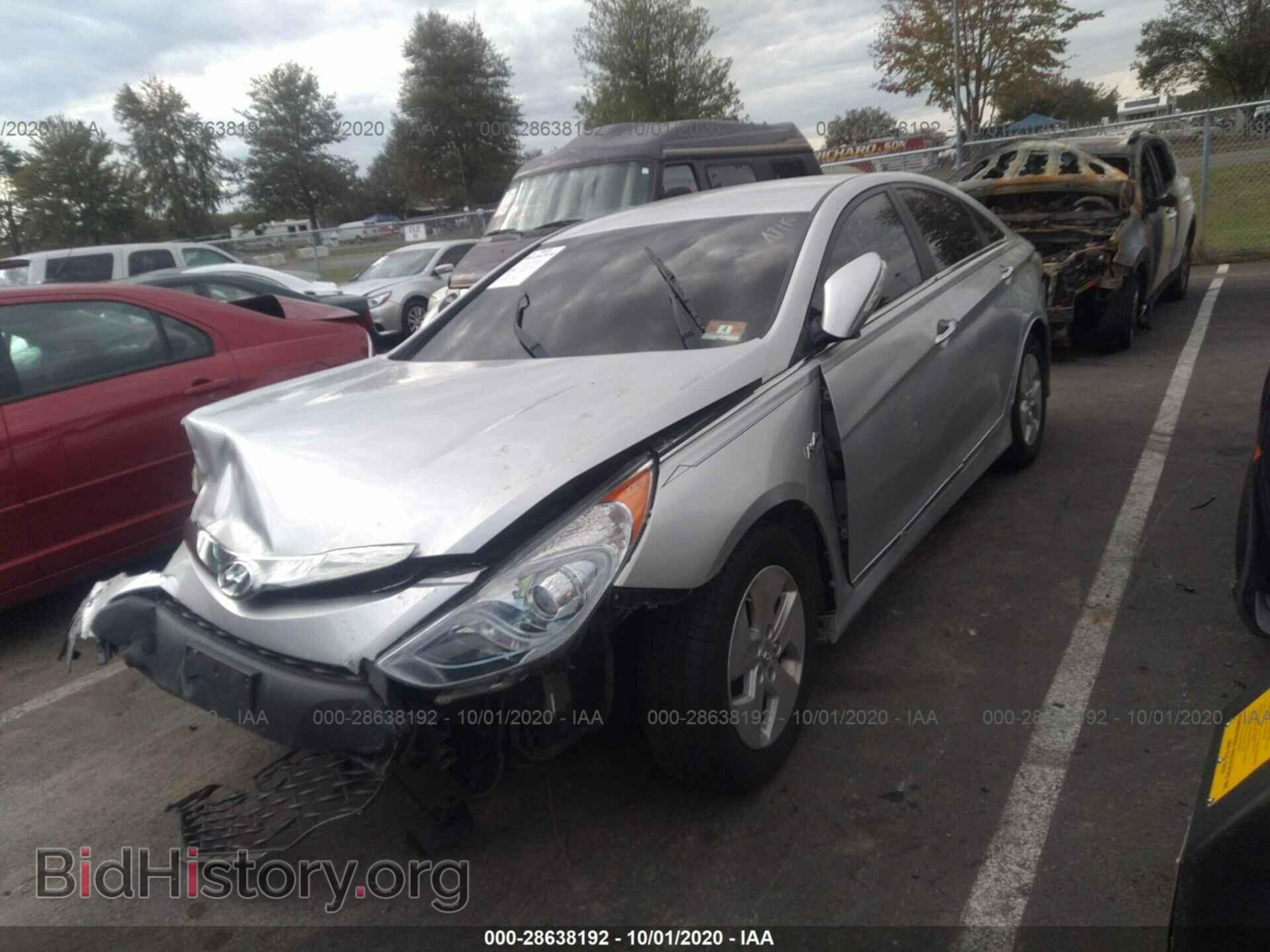 2012 HYUNDAI SONATA - VIN: KMHEC4A45CA034113 - Фото 2