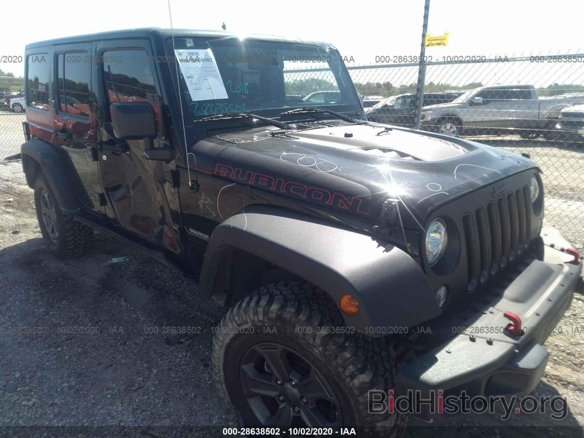 Photo 1C4BJWFG0JL842608 - JEEP WRANGLER JK UNLIMITED 2018