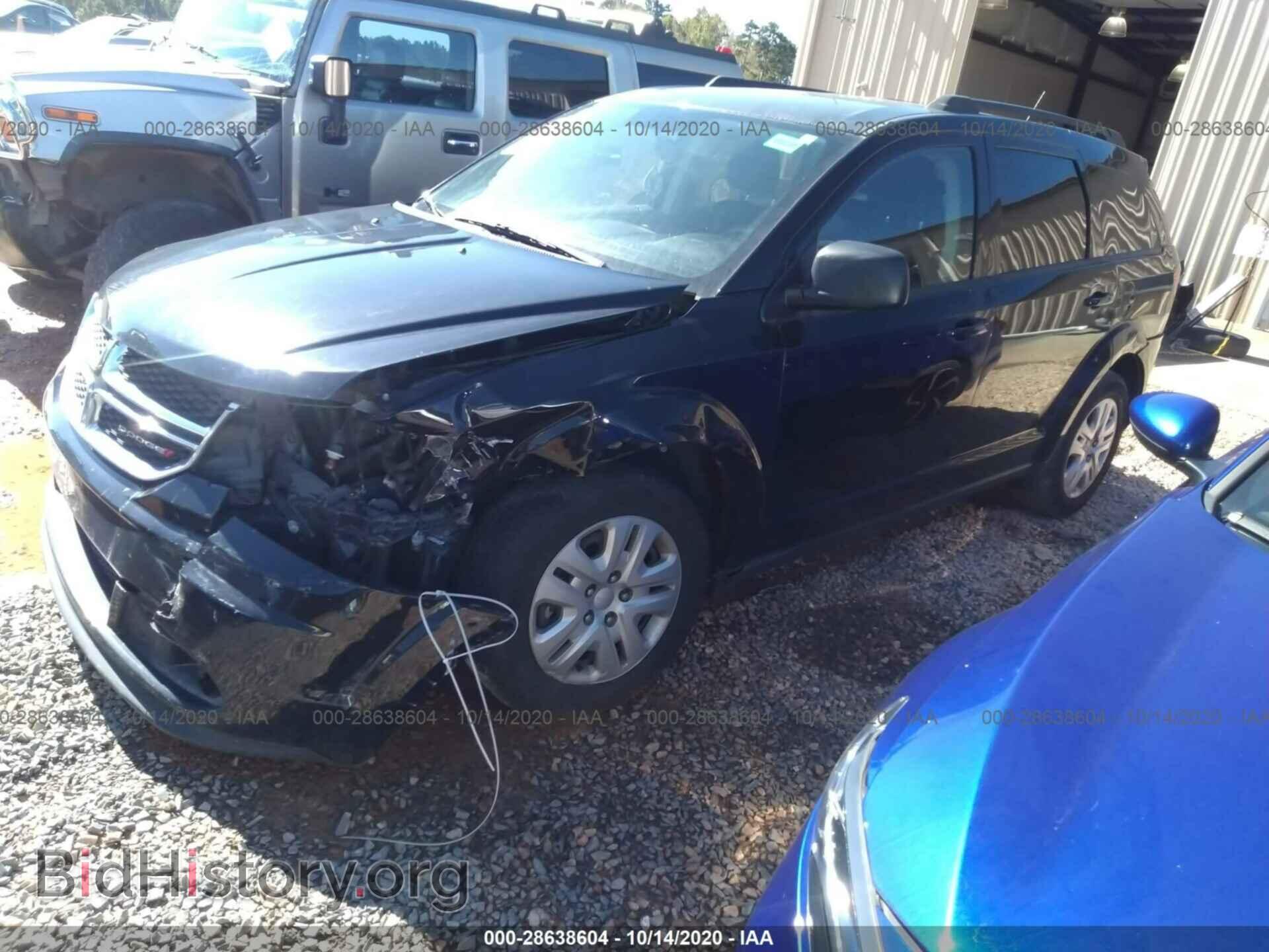 2016 DODGE JOURNEY - VIN: 3C4PDCAB9GT223364 - Фото 2