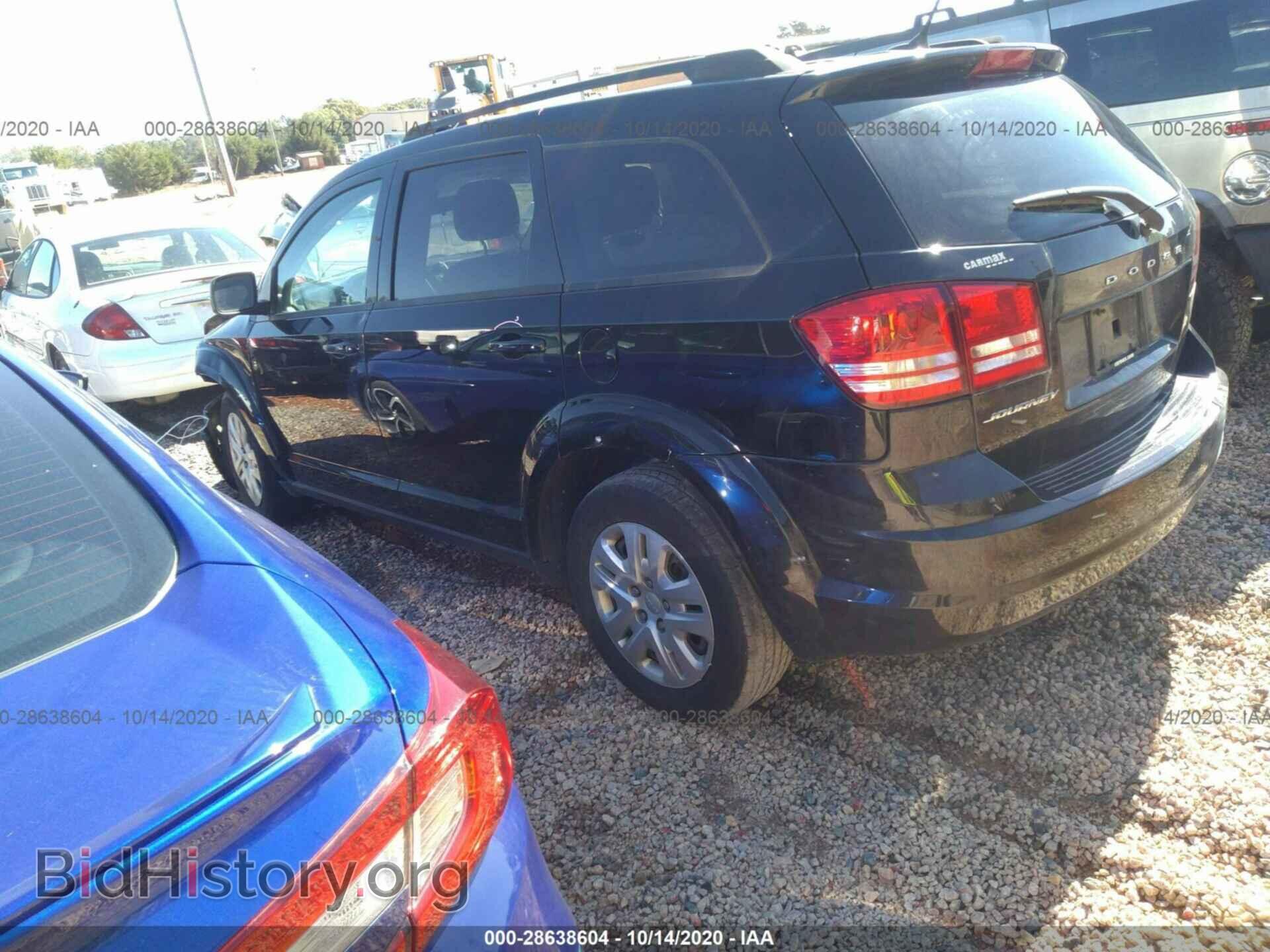 2016 DODGE JOURNEY - VIN: 3C4PDCAB9GT223364 - Фото 3